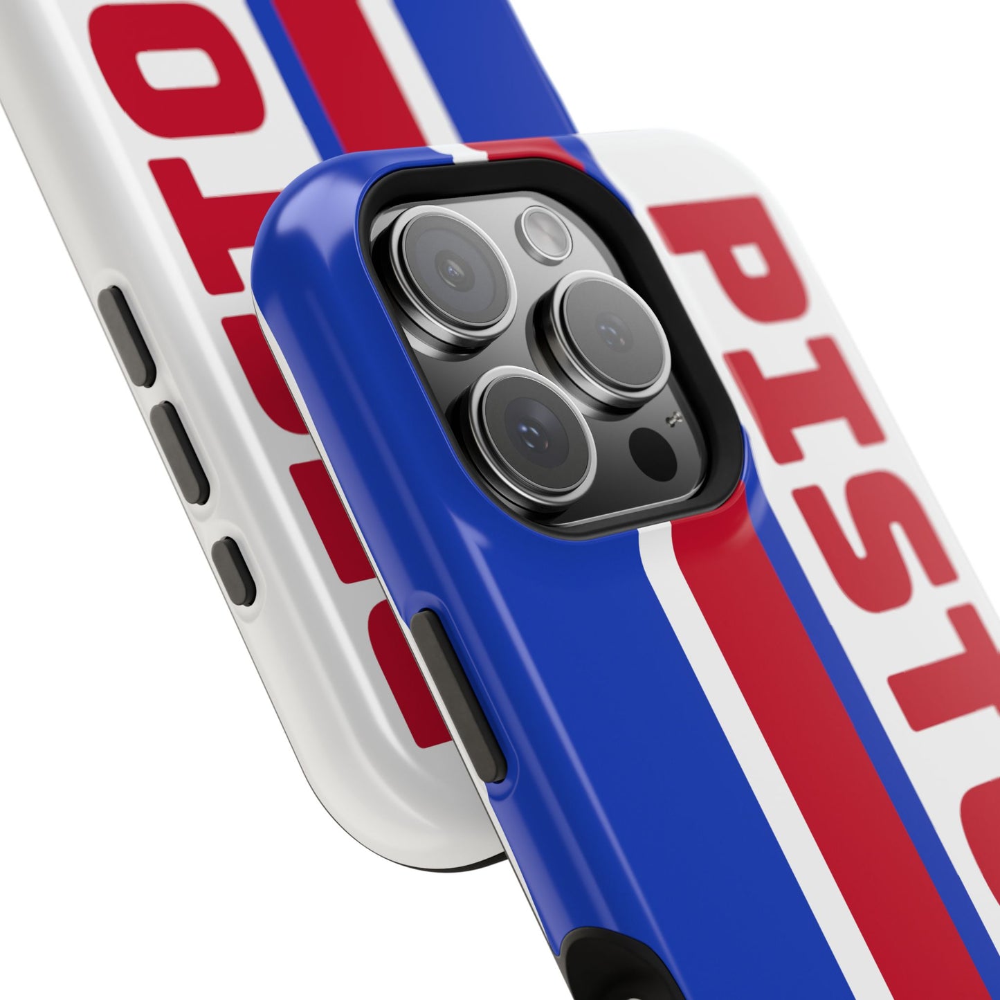 Pistons Phone Case, Magnetic Phone Case, Retro Phone Case, Basketball Gifts