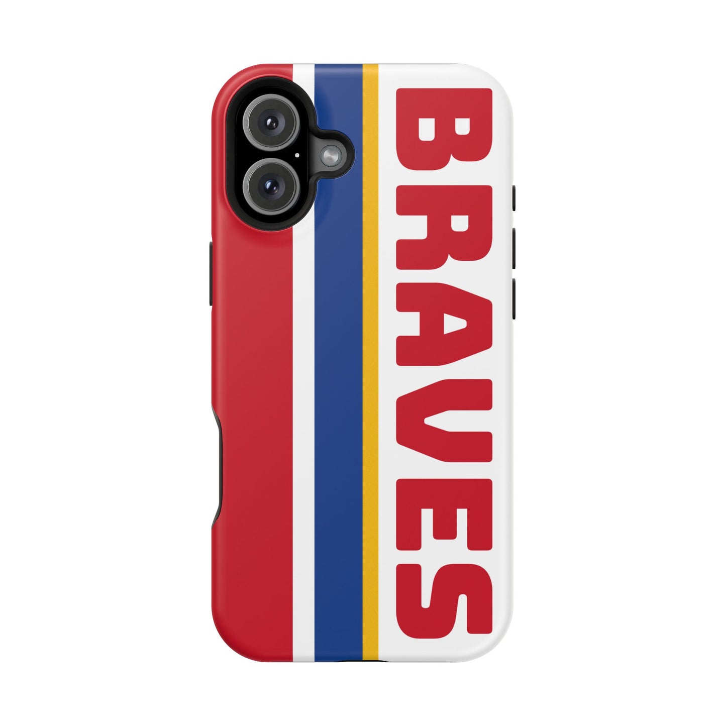Braves Phone Case, Magnetic Phone Case, Baseball Phone Case, Retro Phone Case