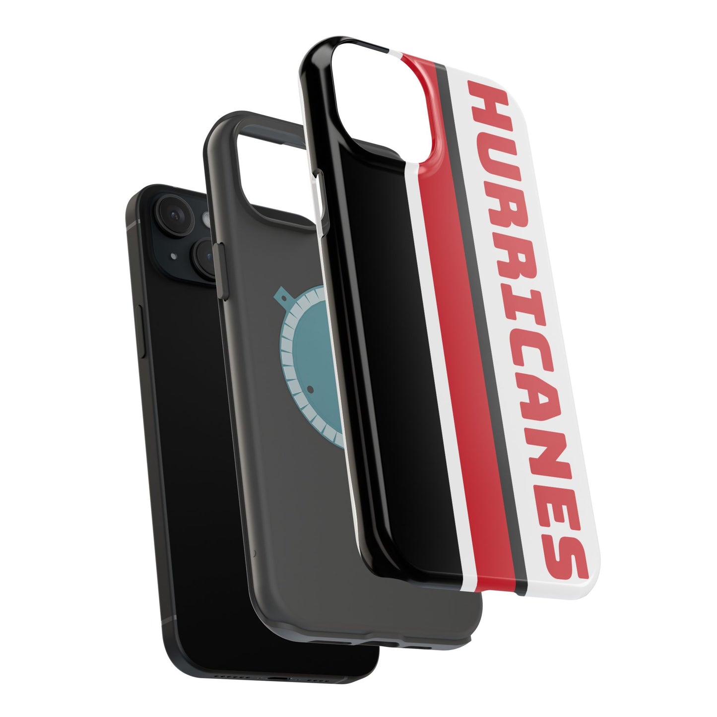 Hurricanes Phone Case, Magnetic Phone Case, Retro Phone Case, Hockey Gifts