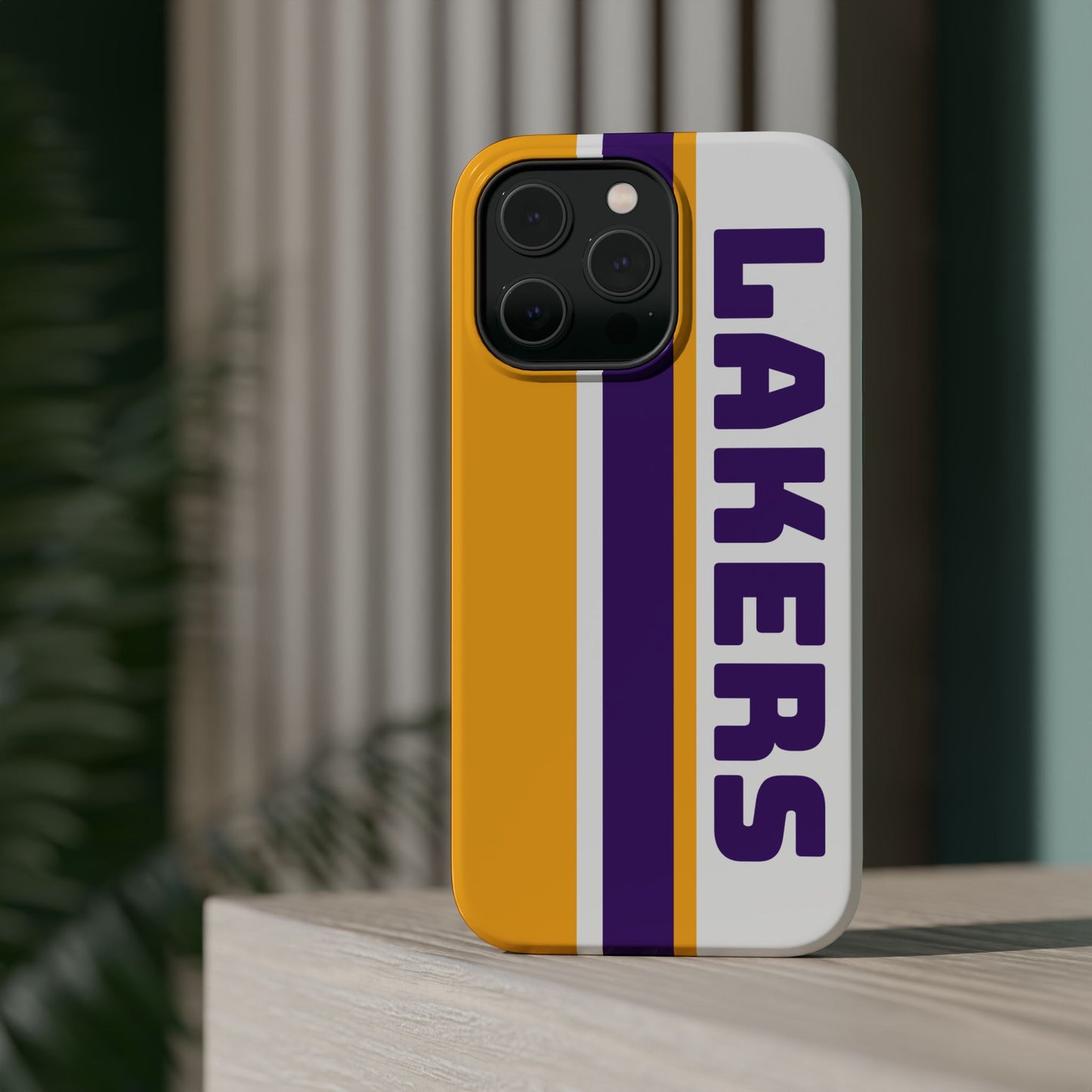 Lakers Phone Case, Magnetic Phone Case, Retro Phone Case, Basketball Gifts