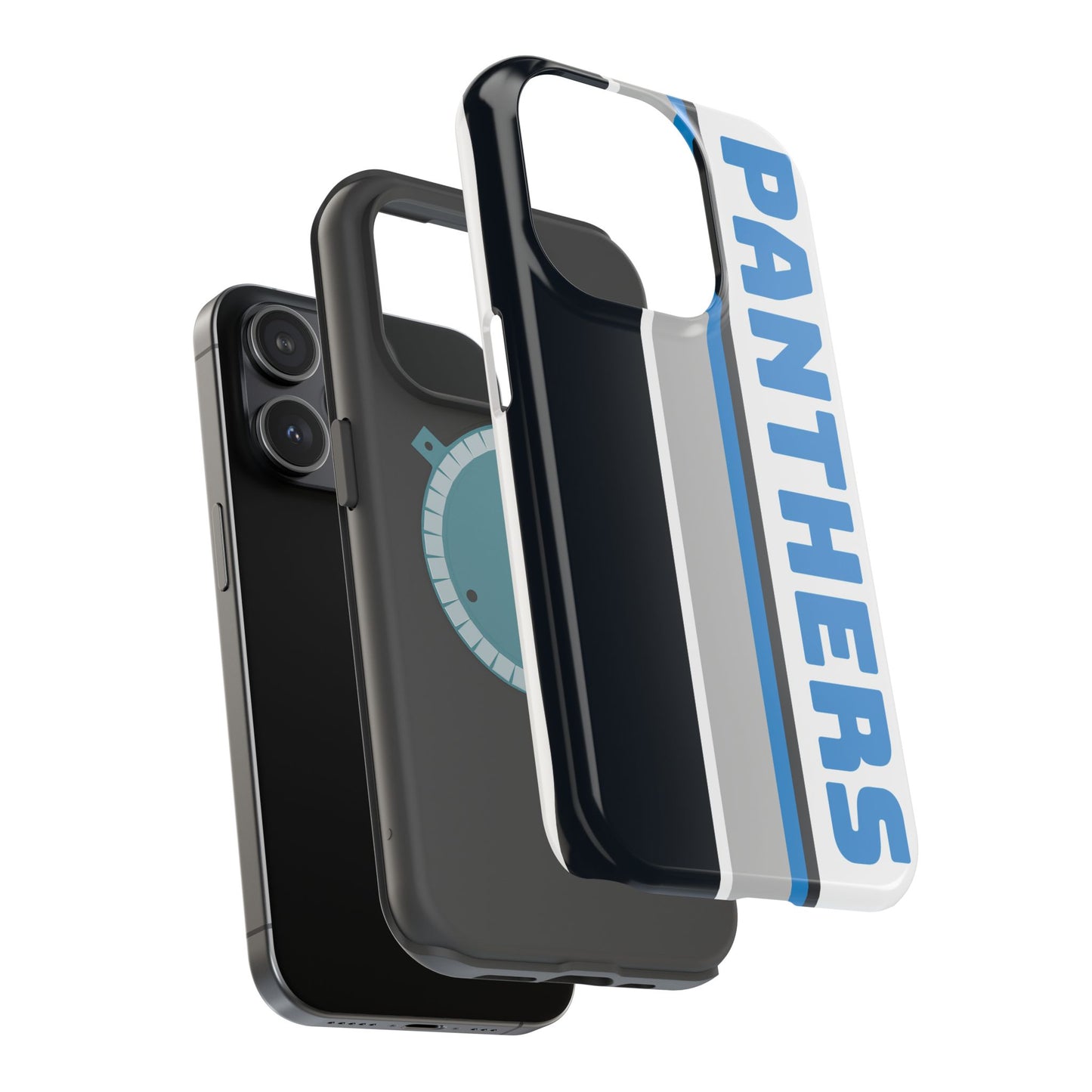 Panthers Phone Case, Magnetic Phone Case, Retro Phone Case, Football Gifts