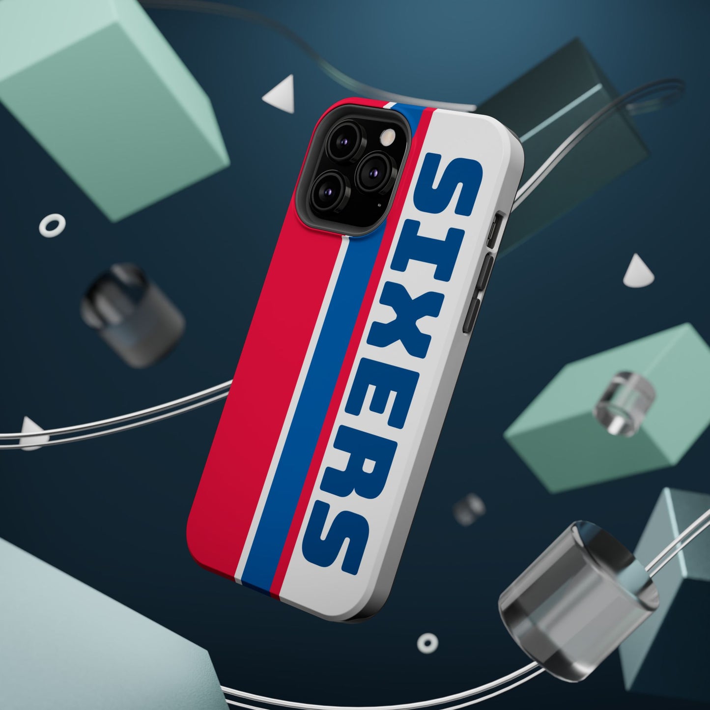 Sixers Phone Case, Magnetic Phone Case, Retro Phone Case, Matte/Glossy Phone Case