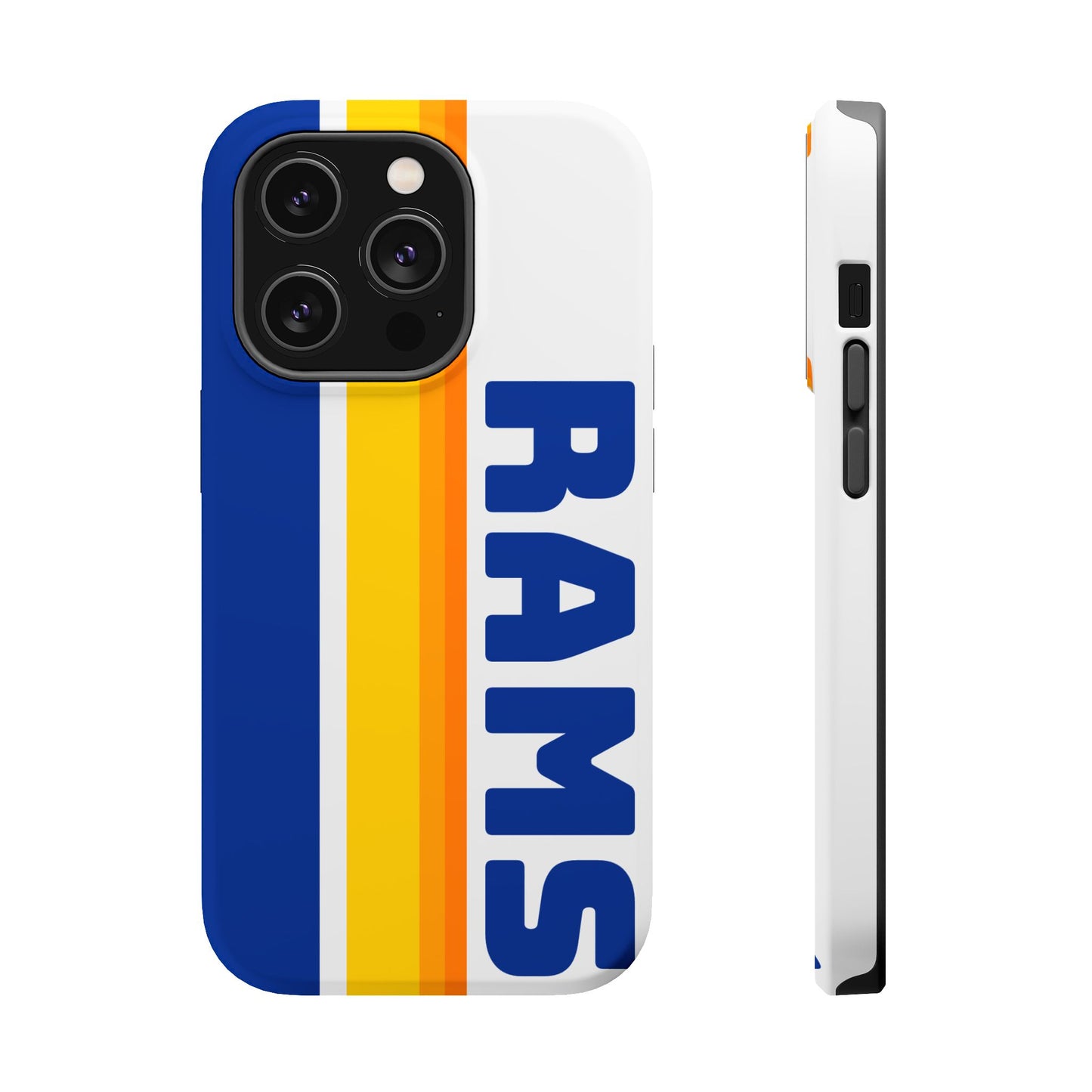 Rams Phone Case, Magnetic Phone Case, Retro Phone Case, Football Case for iPhone or Samsung