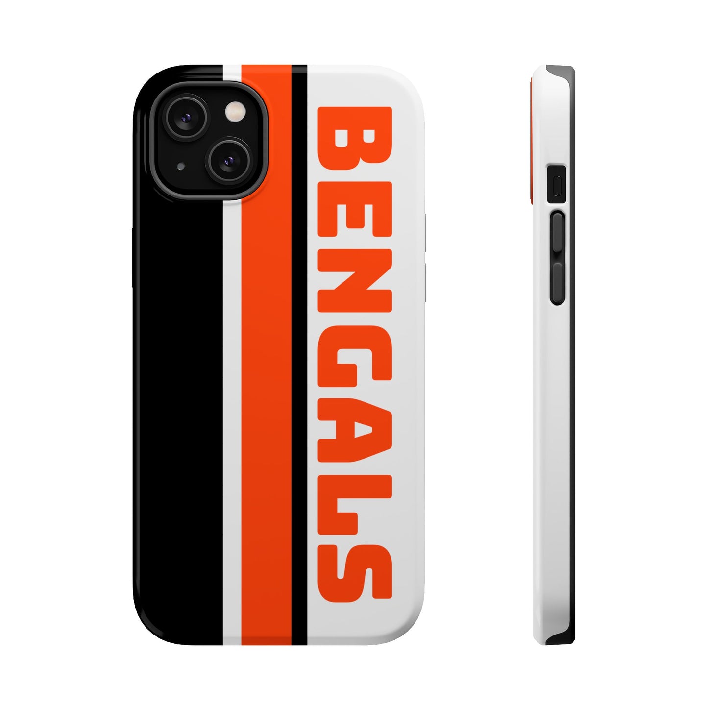 Bengals Phone Case, Magnetic Phone Case, Retro Phone Case, Baseball Case for iPhone or Samsung, Football Gifts