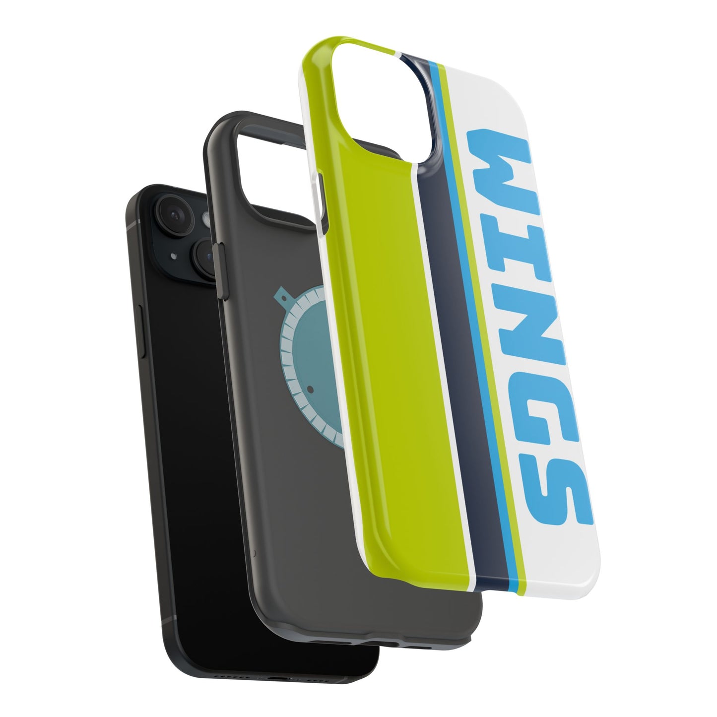 Wings Phone Case, Magnetic Phone Case, Retro Phone Case, Matte/Glossy Phone Case
