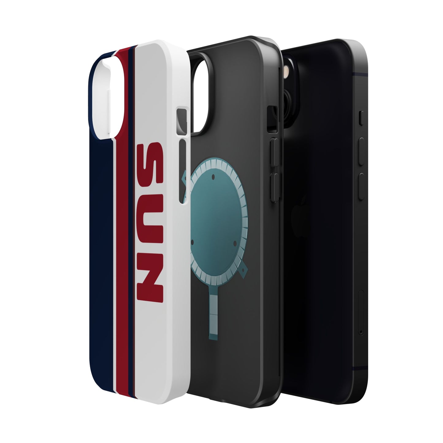 Sun Phone Case, Magnetic Phone Case, Retro Phone Case, Matte/Glossy Phone Case