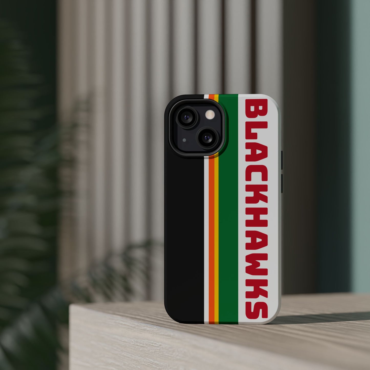 Blackhawks Phone Case, Magnetic Phone Case, Hockey Phone Case, Retro Phone Case