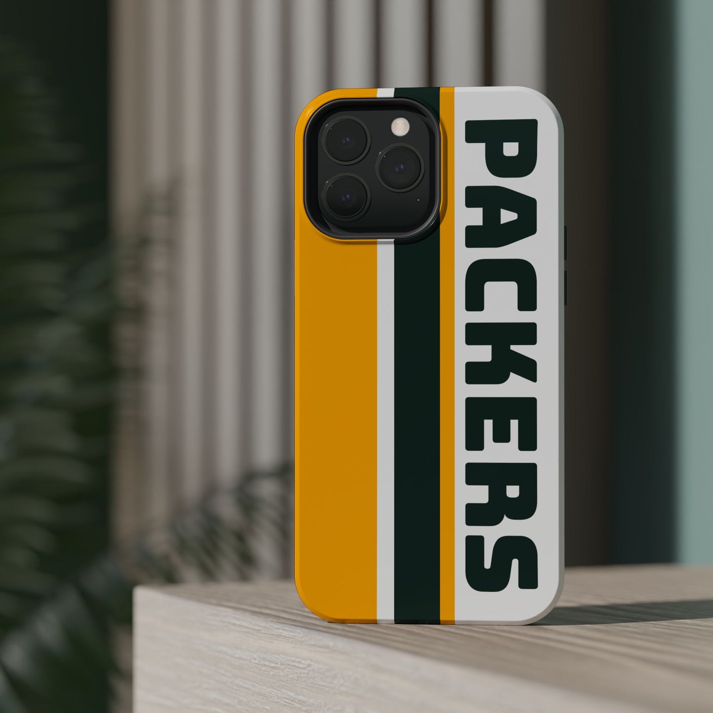 Packers Phone Case, Magnetic Phone Case, Retro Phone Case, Baseball Case for iPhone or Samsung, Football Gifts
