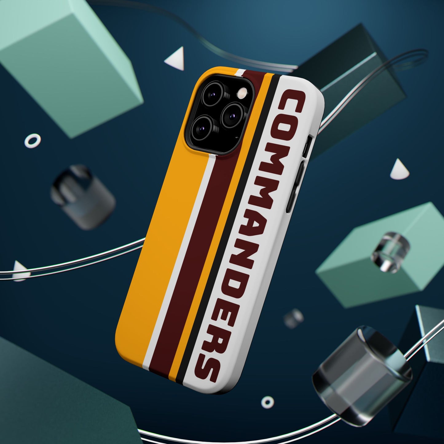 Commanders Phone Case, Magnetic Phone Case, Retro Phone Case, Football Gifts
