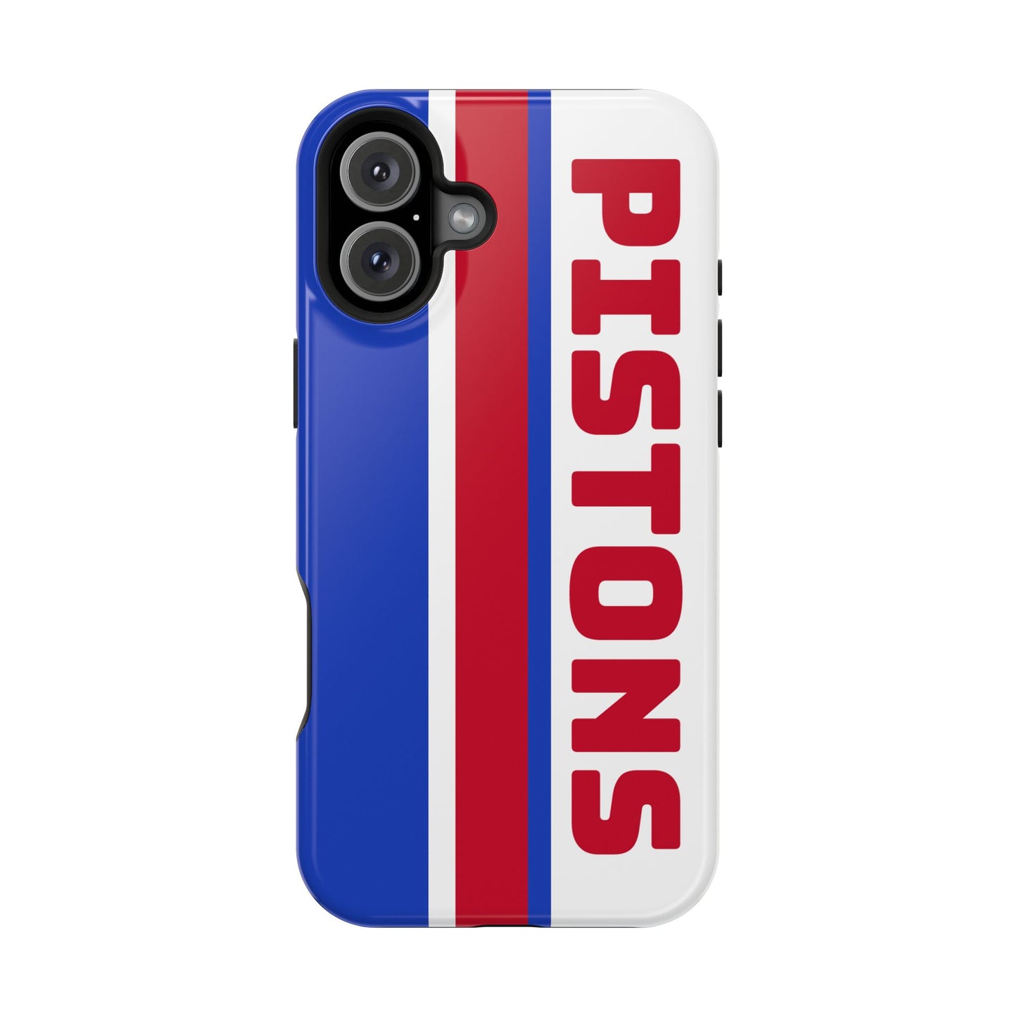 Pistons Phone Case, Magnetic Phone Case, Retro Phone Case, Basketball Gifts