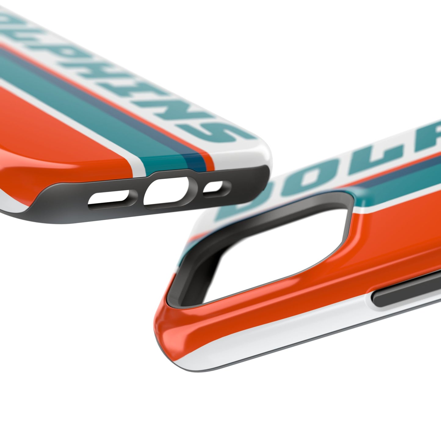 Dolphins Phone Case, Magnetic Phone Case, Retro Phone Case, Matte/Glossy Phone Case
