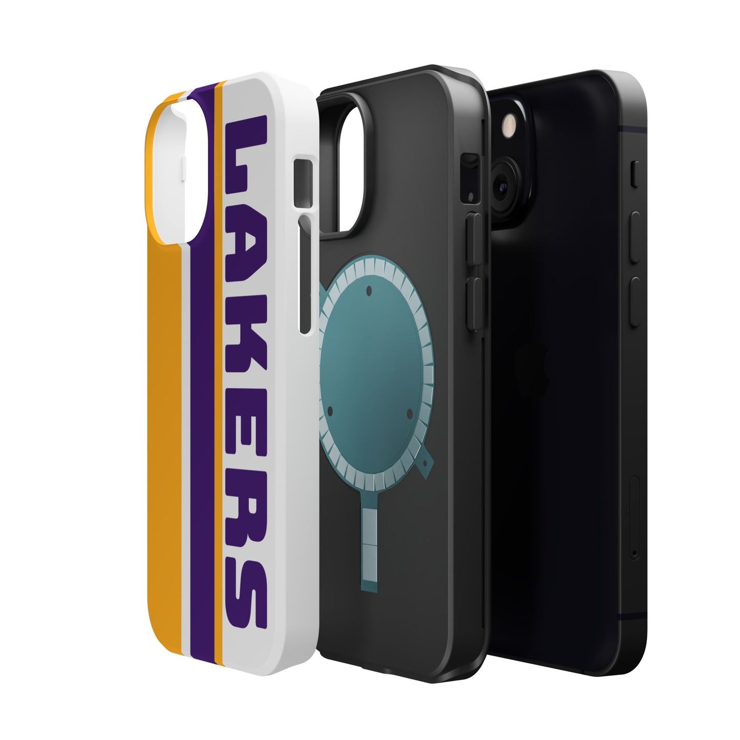 Lakers Phone Case, Magnetic Phone Case, Retro Phone Case, Basketball Gifts