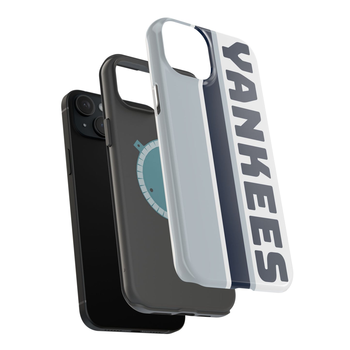 Yankees Phone Case, Magnetic Phone Case, Retro Phone Case, Baseball Case for iPhone or Samsung, Yankees Baseball Gifts