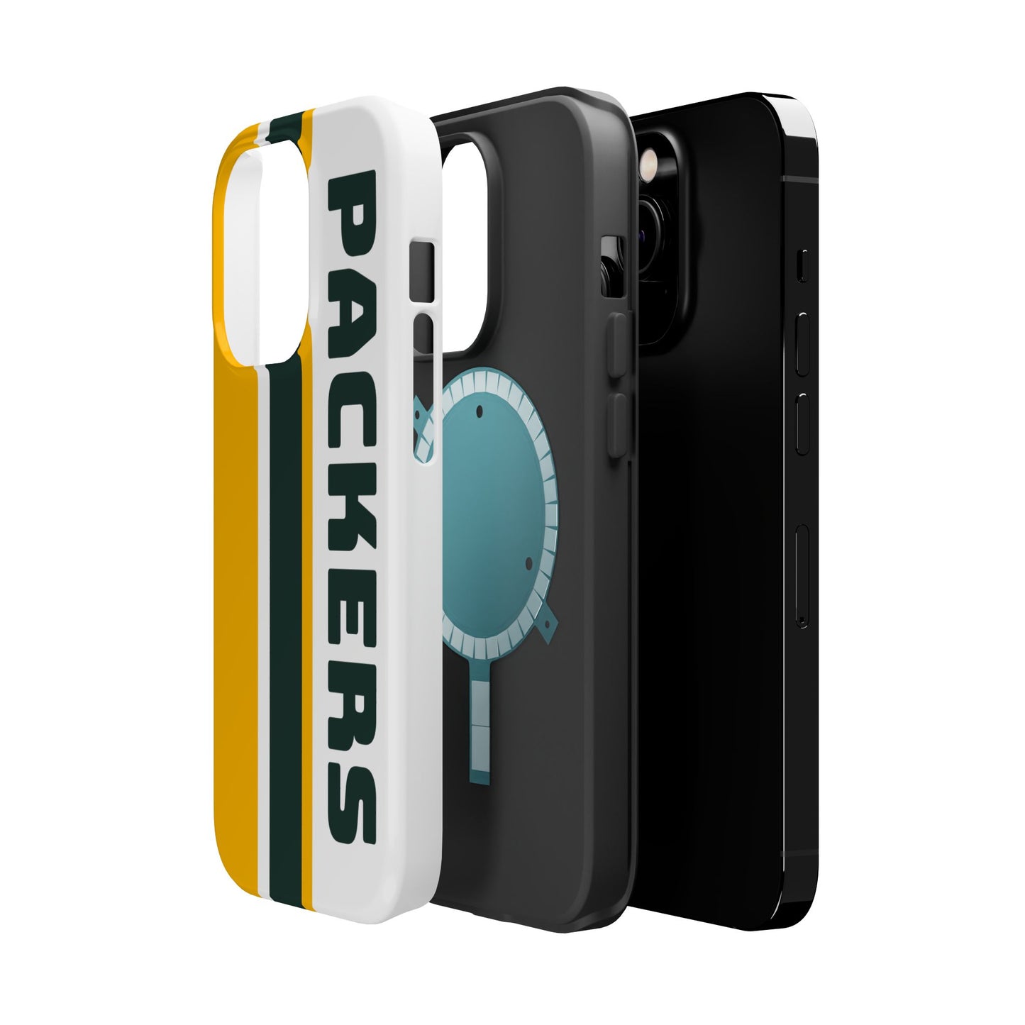 Packers Phone Case, Magnetic Phone Case, Retro Phone Case, Baseball Case for iPhone or Samsung, Football Gifts