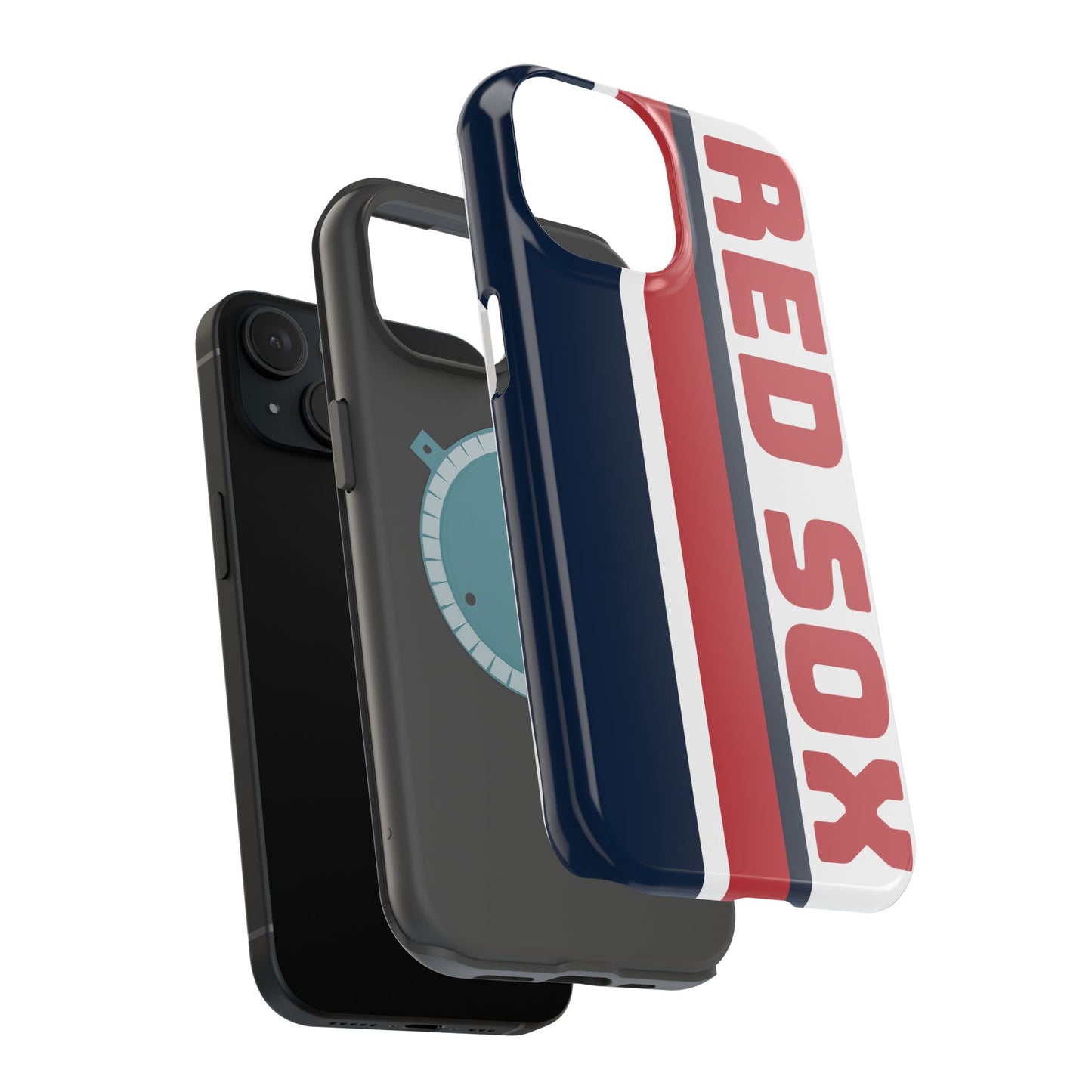 Red Sox Phone Case, Magnetic Phone Case, Retro Phone Case, Baseball Case for iPhone or Samsung