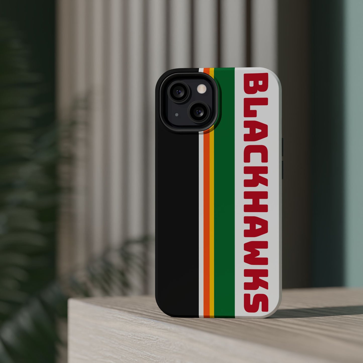 Blackhawks Phone Case, Magnetic Phone Case, Hockey Phone Case, Retro Phone Case