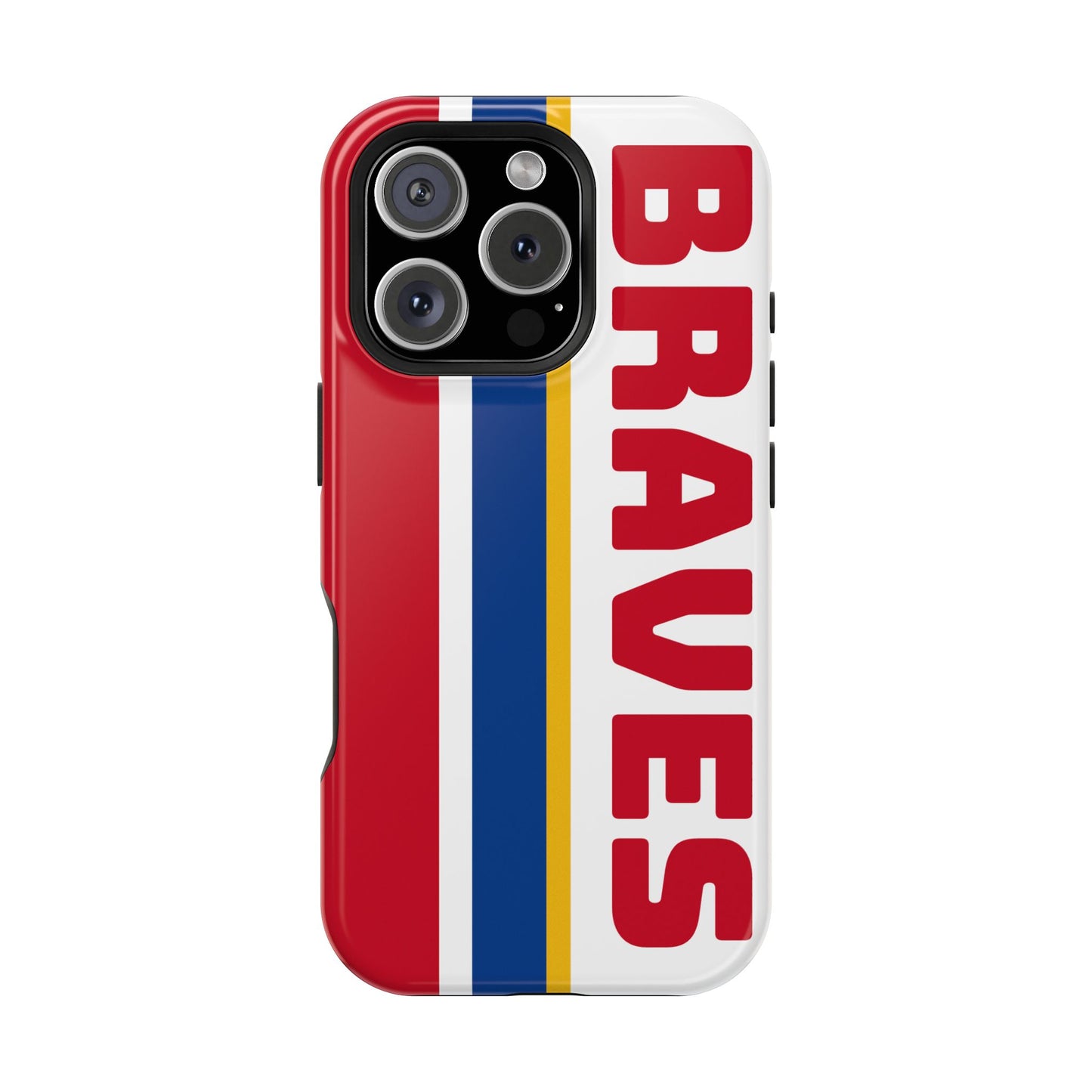 Braves Phone Case, Magnetic Phone Case, Baseball Phone Case, Retro Phone Case