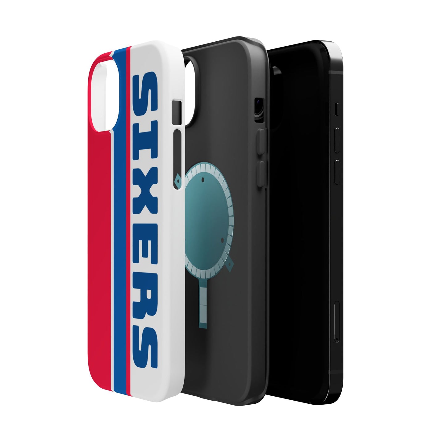 Sixers Phone Case, Magnetic Phone Case, Retro Phone Case, Matte/Glossy Phone Case