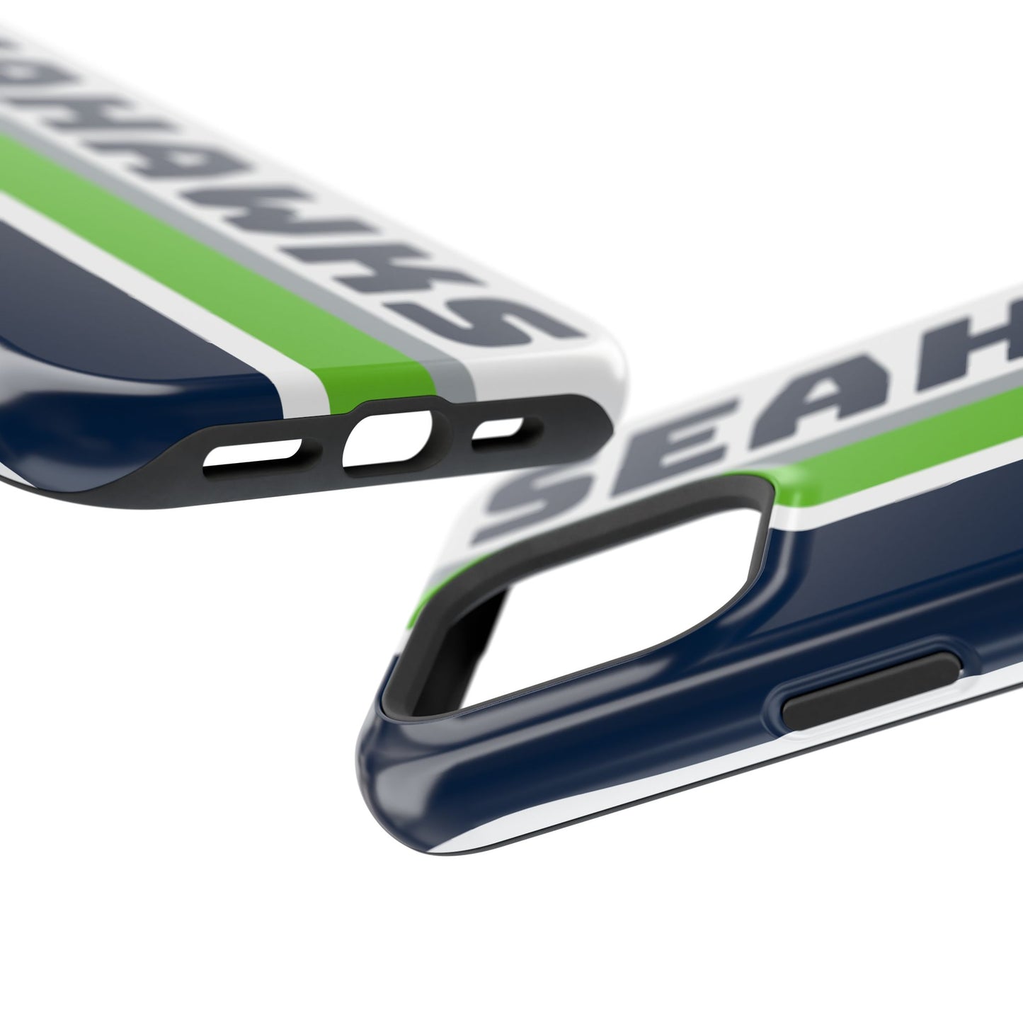 Seahawks Phone Case, Magnetic Phone Case, Retro Phone Case, Football Case for iPhone or Samsung