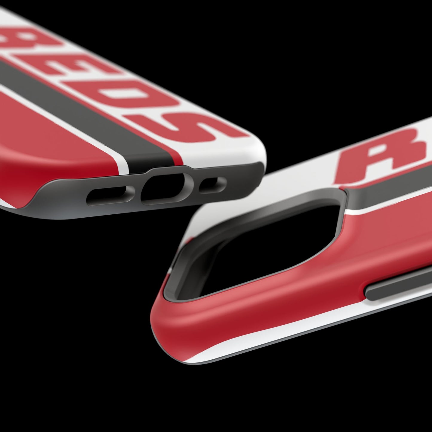 Reds Phone Case, Magnetic Phone Case, Retro Phone Case, Baseball Case for iPhone or Samsung, Reds Baseball Case