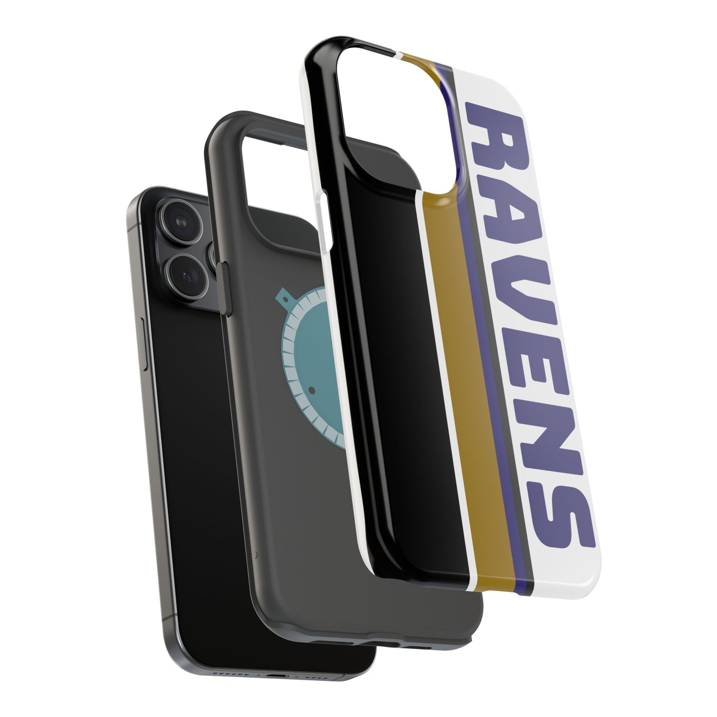 Ravens Phone Case, Magnetic Phone Case, Retro Phone Case, Football Gifts