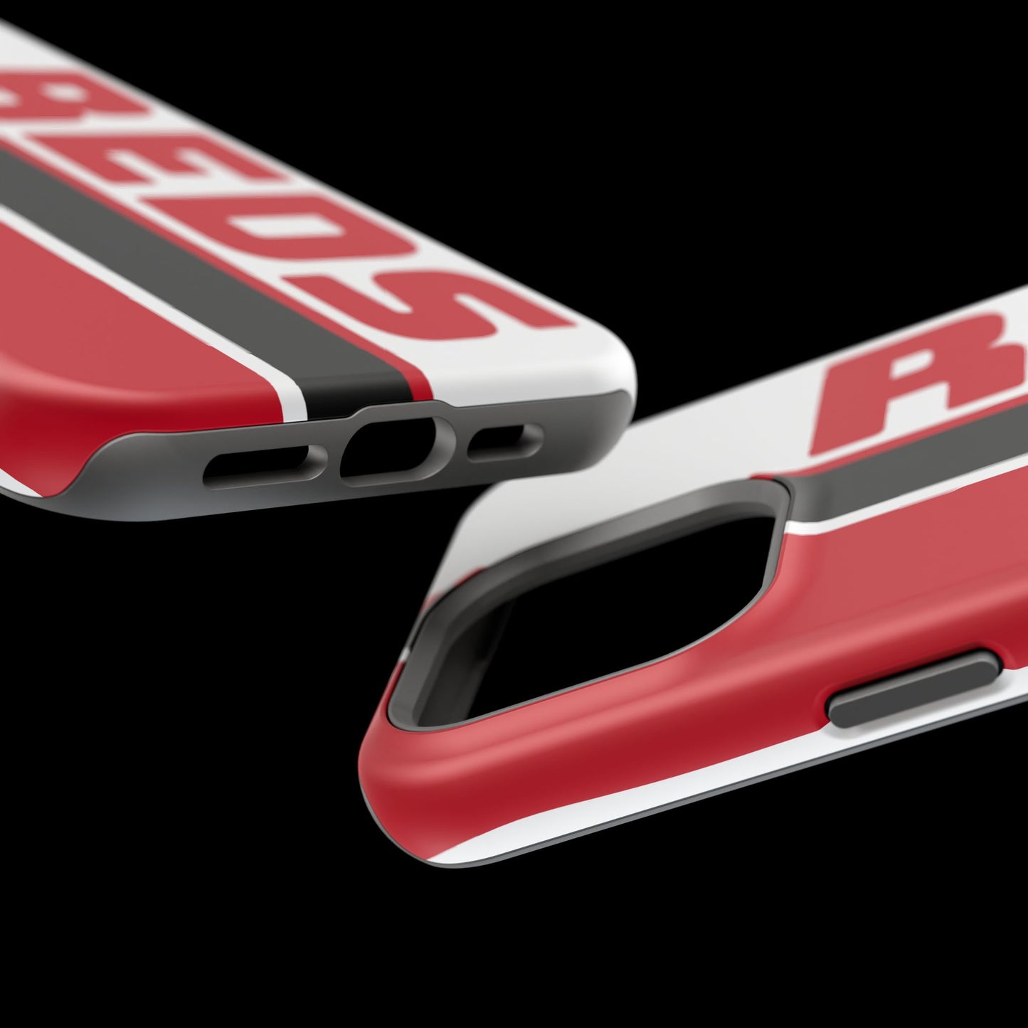 Reds Phone Case, Magnetic Phone Case, Retro Phone Case, Baseball Case for iPhone or Samsung, Reds Baseball Case