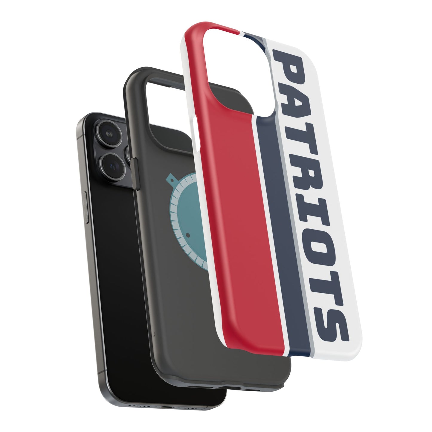 Patriots Phone Case, Magnetic Phone Case, Retro Phone Case, Matte/Glossy Phone Case, Football Gifts