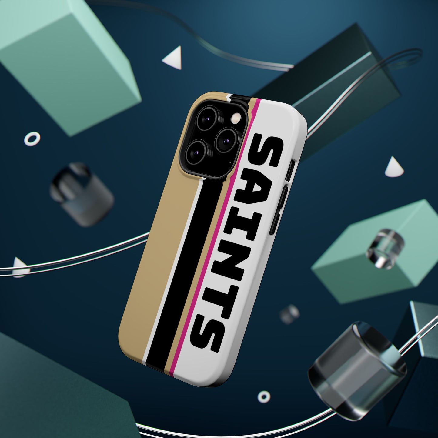 Saints Phone Case, Magnetic Phone Case, Retro Phone Case, Football Gifts