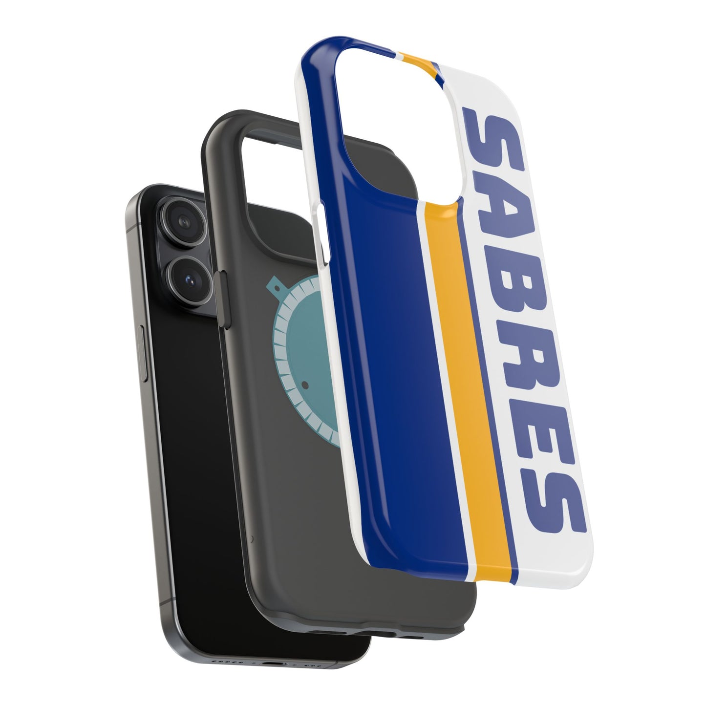 Sabres Phone Case, Magnetic Phone Case, Retro Phone Case, Matte/Glossy Phone Case, Hockey Gifts