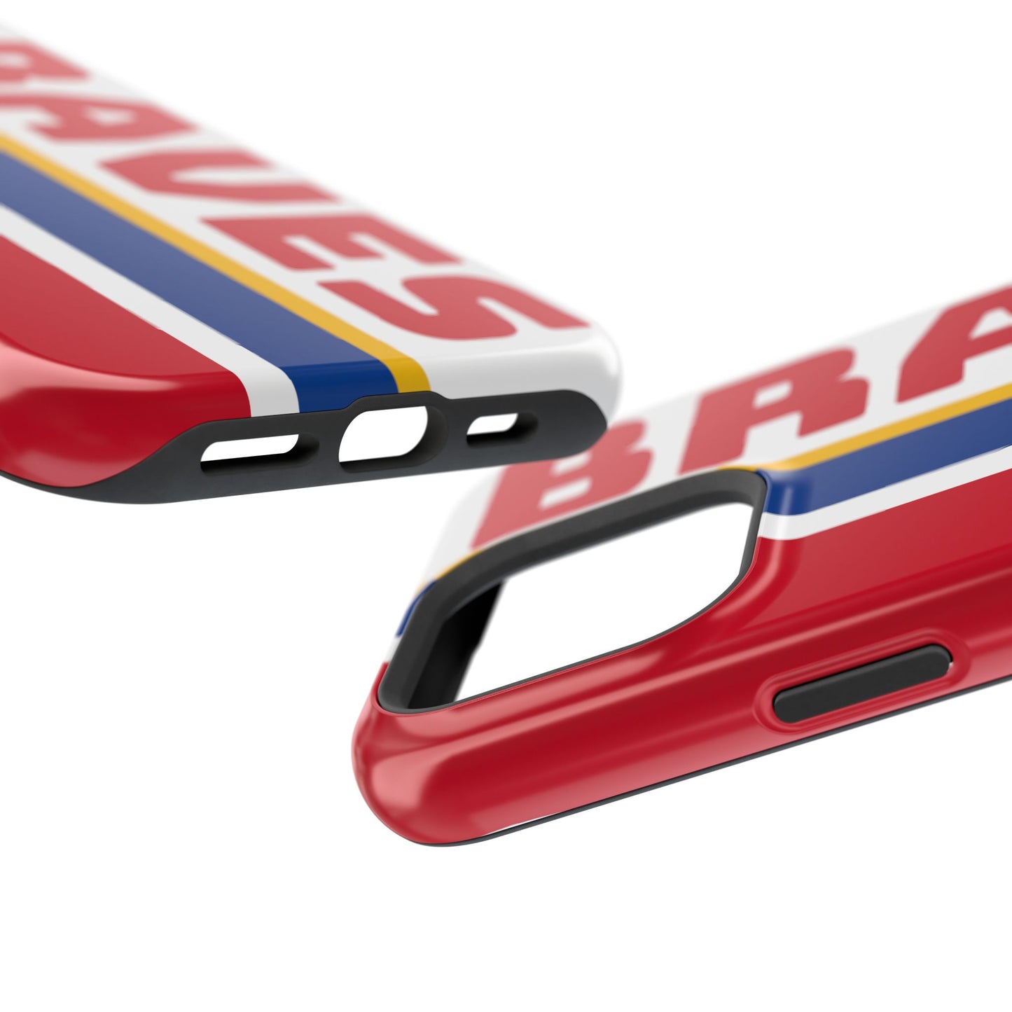 Braves Phone Case, Magnetic Phone Case, Baseball Phone Case, Retro Phone Case