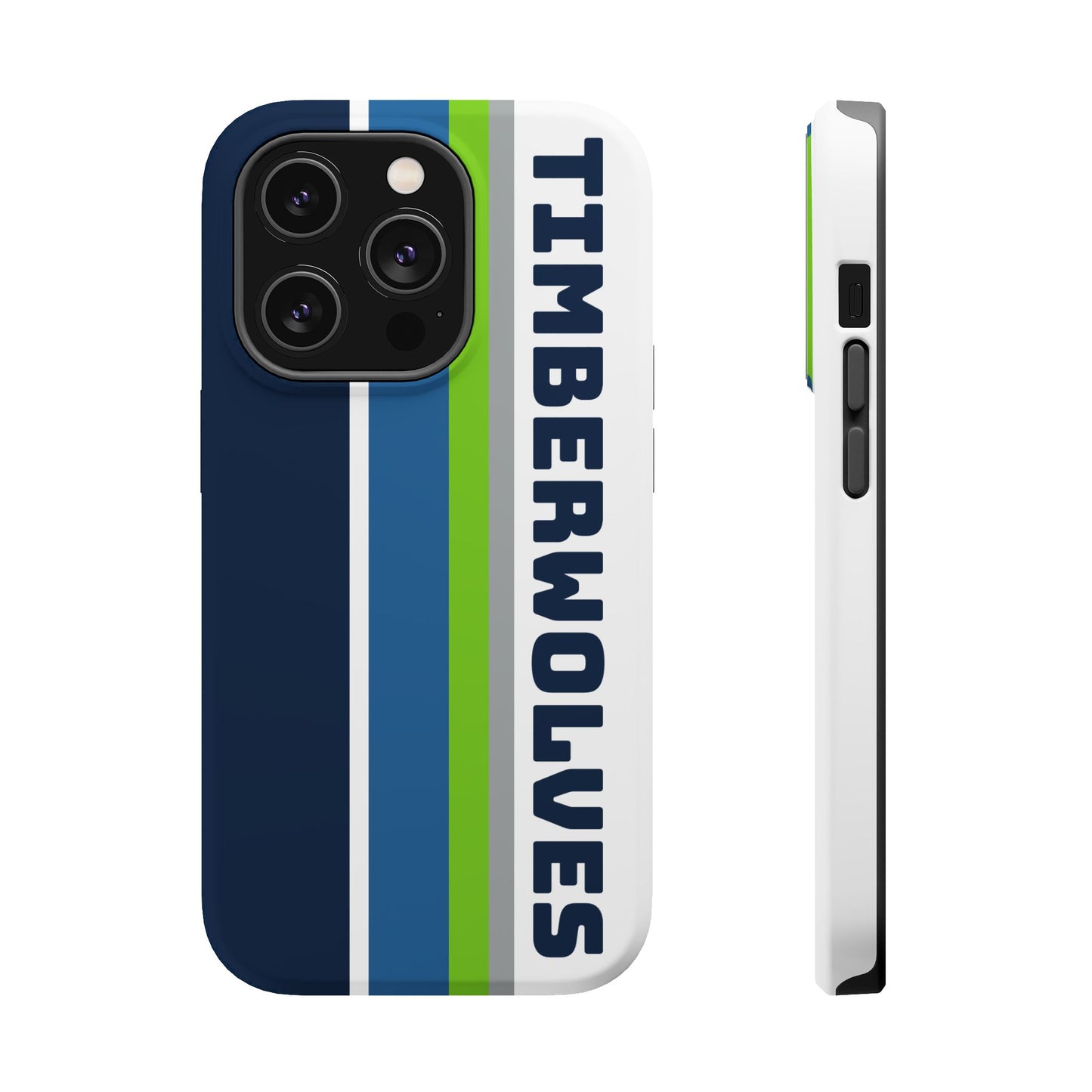 Timberwolves Phone Case, Magnetic Phone Case, Retro Phone Case, Basketball Gifts