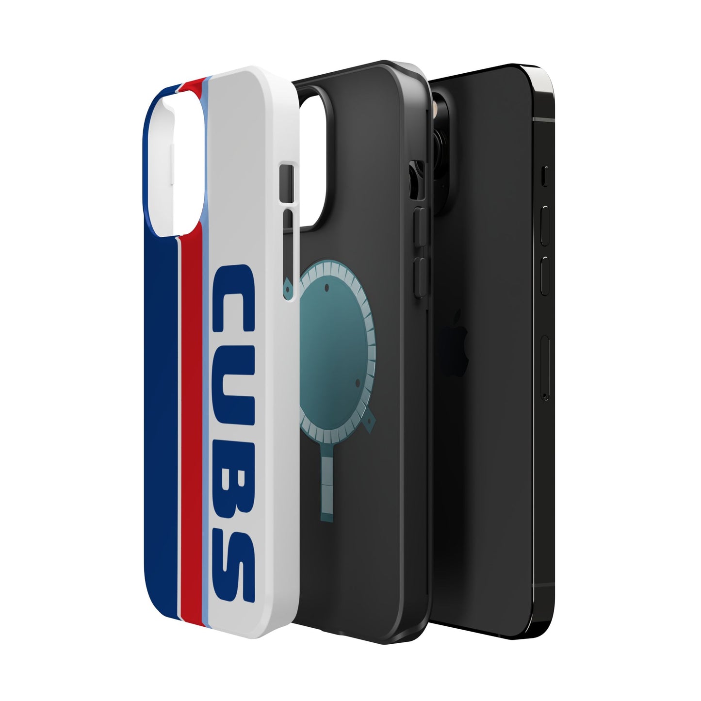 Cubs Phone Case, Magnetic Phone Case, Retro Phone Case, Baseball Case for iPhone or Samsung