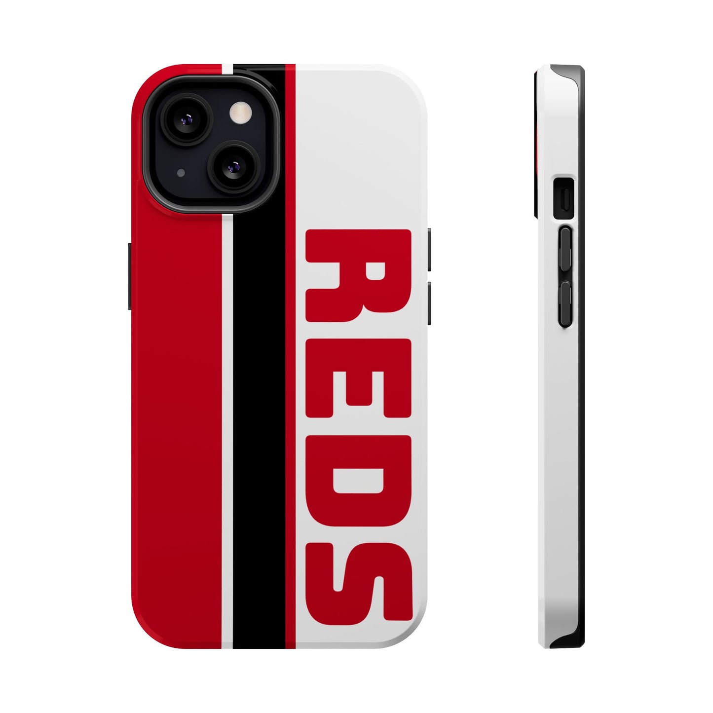 Reds Phone Case, Magnetic Phone Case, Retro Phone Case, Baseball Case for iPhone or Samsung, Reds Baseball Case