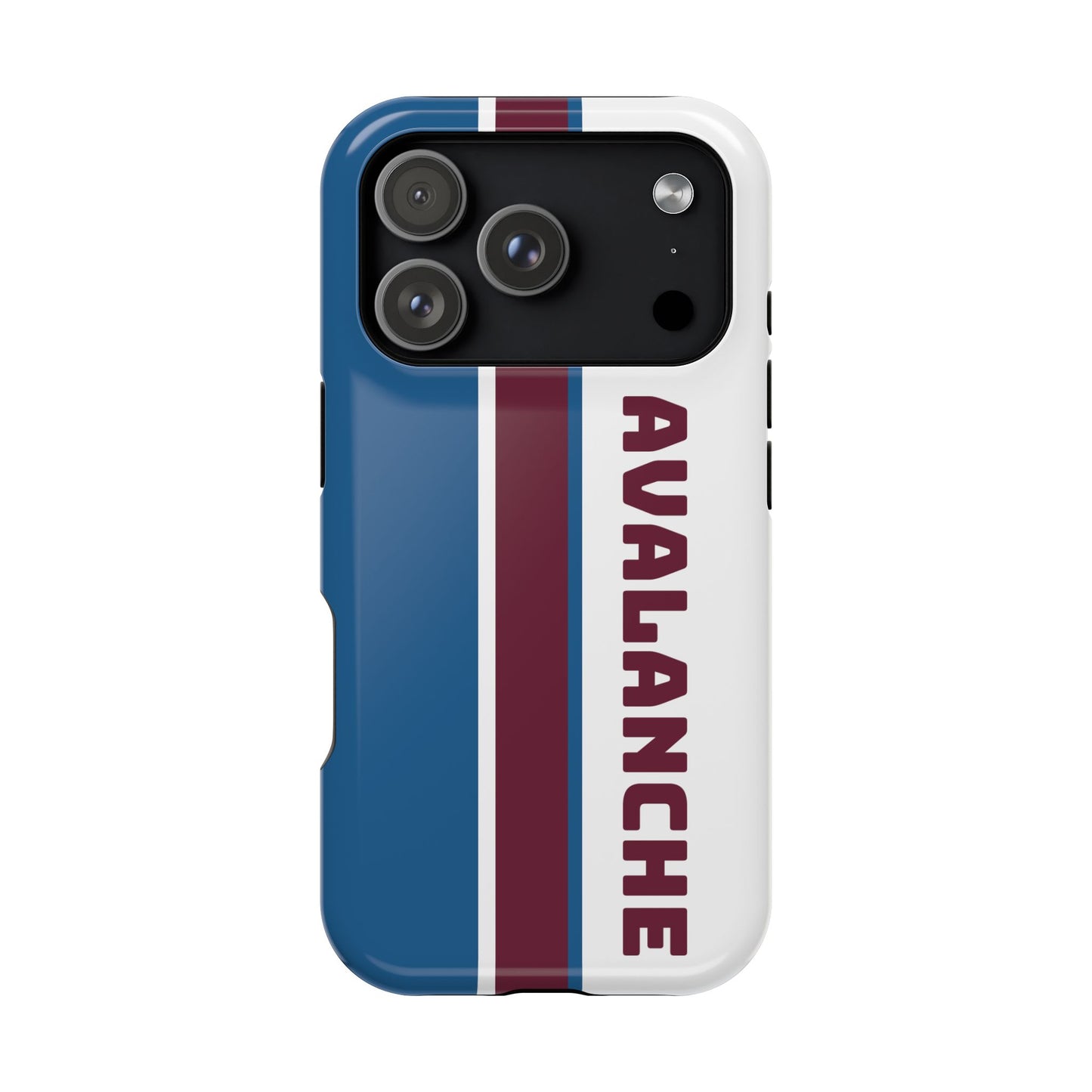 Avalanche Phone Case, Magnetic Phone Case, Retro Phone Case, Matte/Glossy Phone Case, Hockey Gifts
