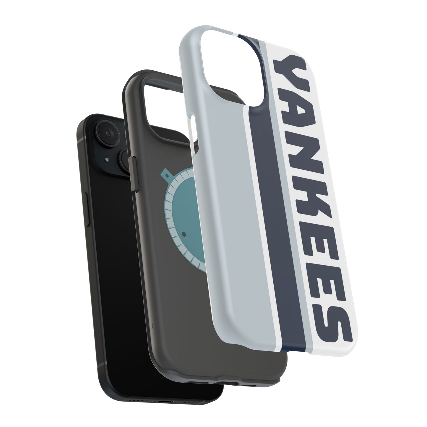 Yankees Phone Case, Magnetic Phone Case, Retro Phone Case, Baseball Case for iPhone or Samsung, Yankees Baseball Gifts