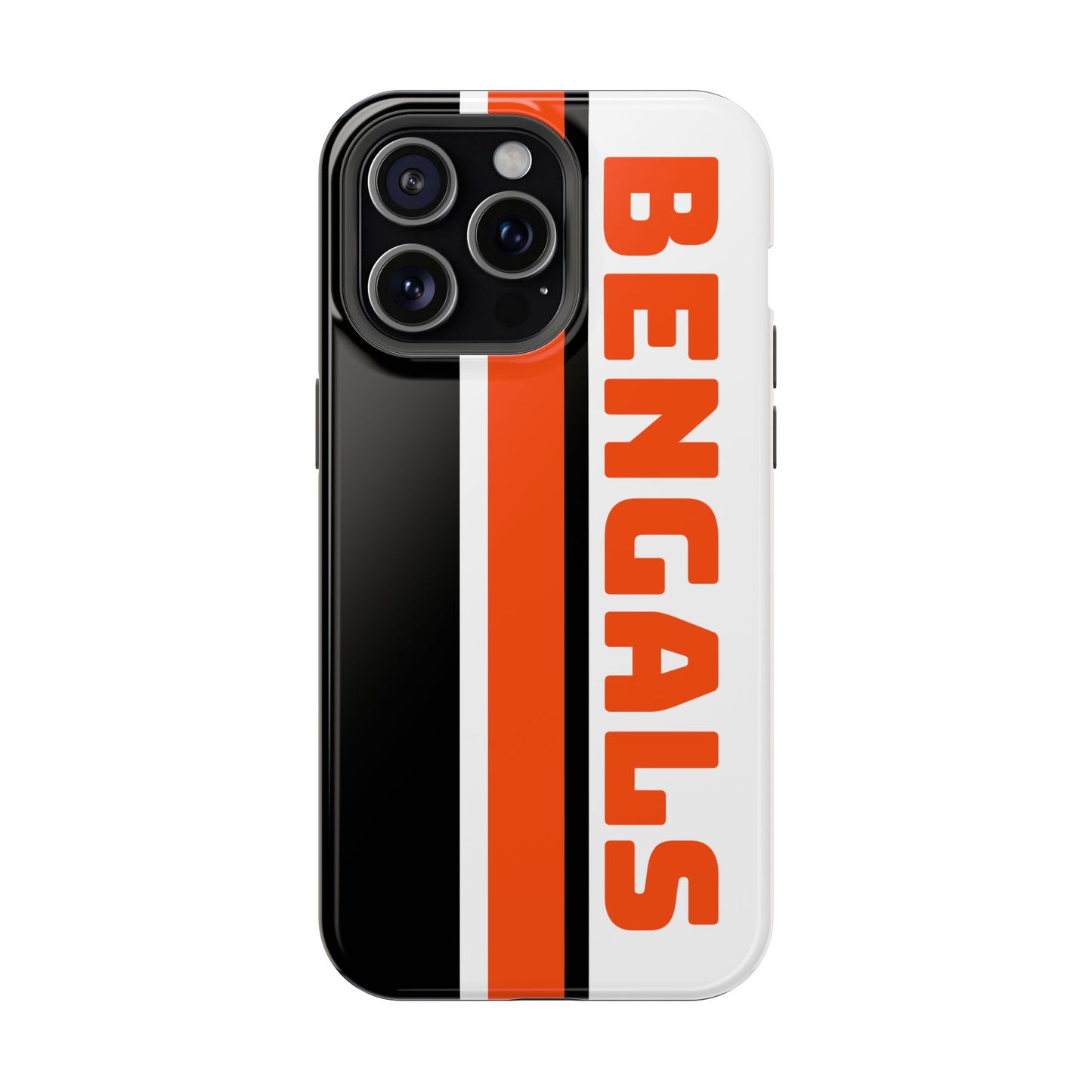 Bengals Phone Case, Magnetic Phone Case, Retro Phone Case, Baseball Case for iPhone or Samsung, Football Gifts