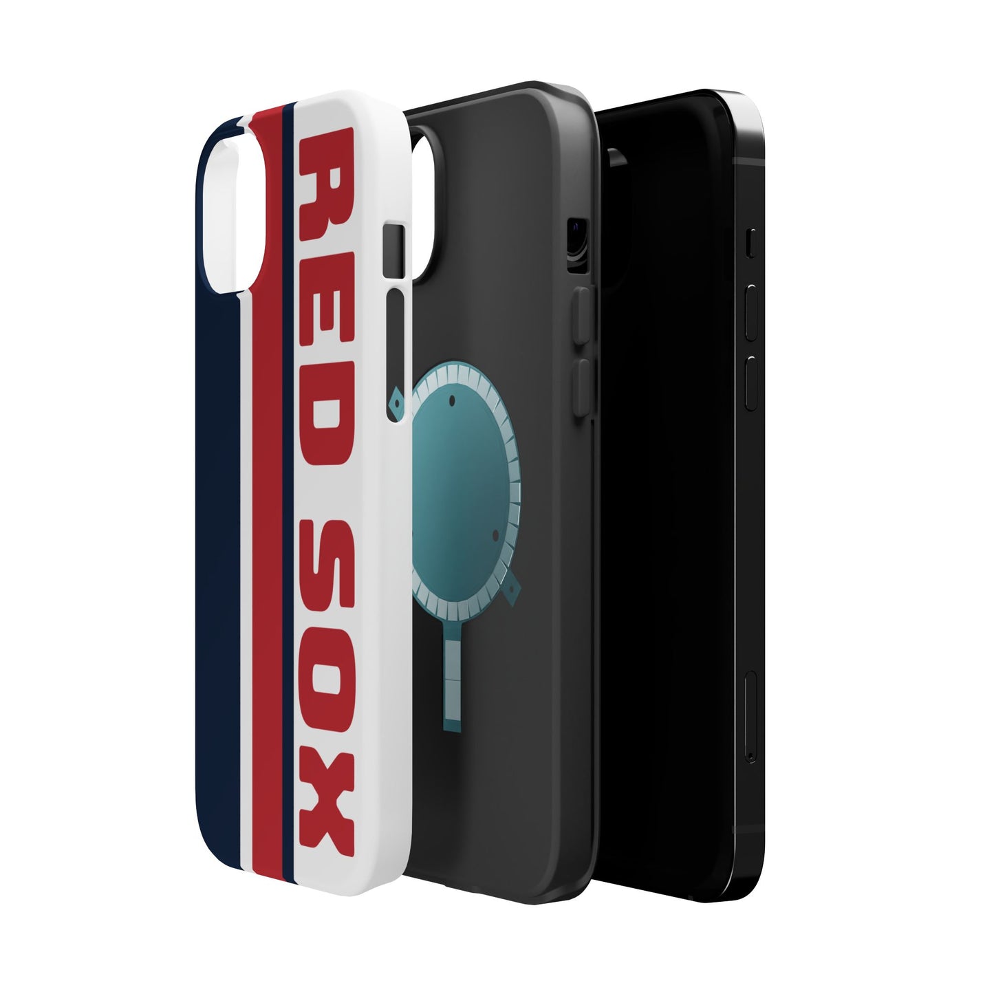 Red Sox Phone Case, Magnetic Phone Case, Retro Phone Case, Baseball Case for iPhone or Samsung