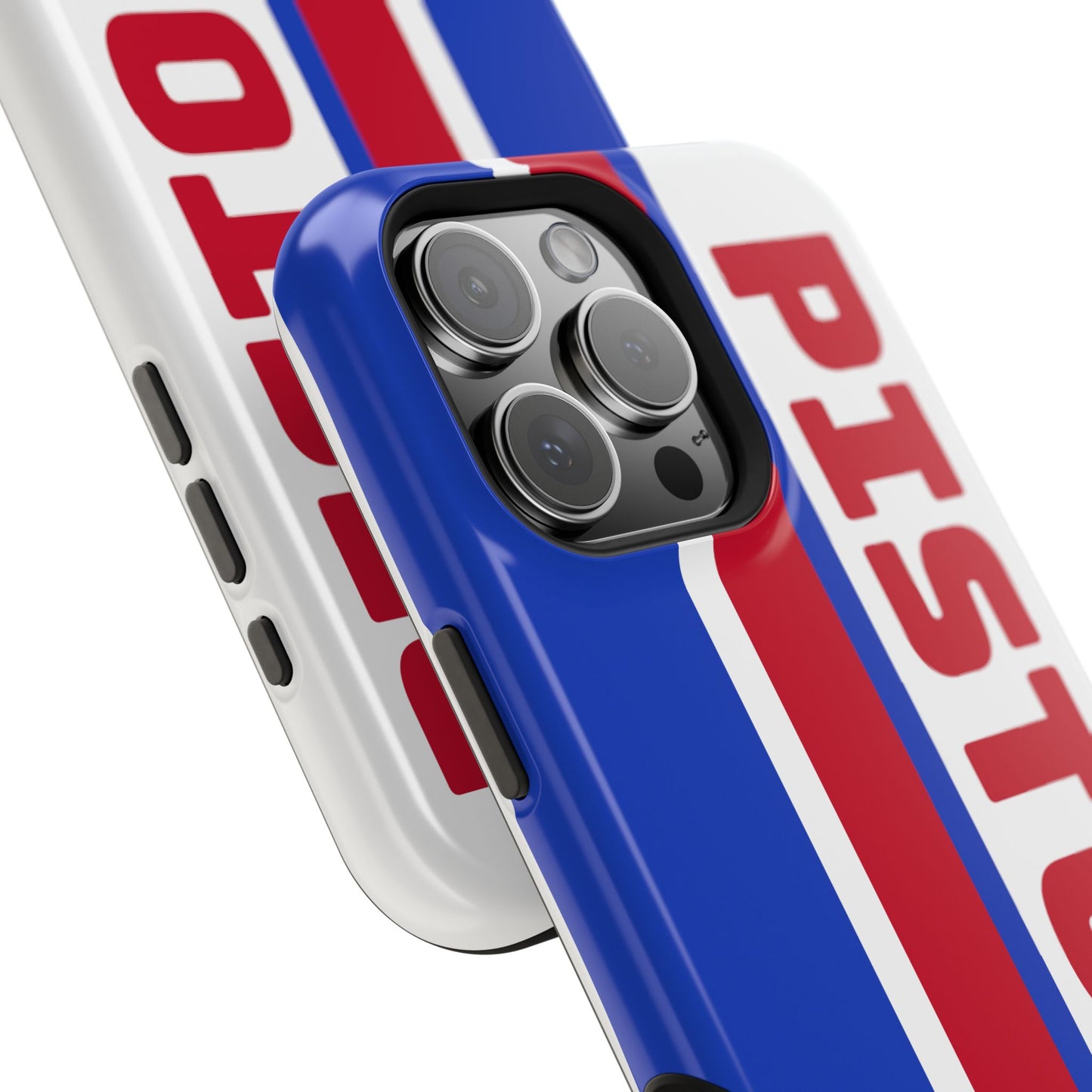 Pistons Phone Case, Magnetic Phone Case, Retro Phone Case, Basketball Gifts