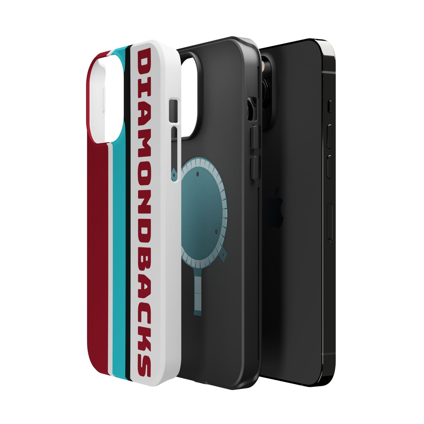 Diamondbacks Phone Case, Magnetic Phone Case, Retro Phone Case, Baseball Case for iPhone or Samsung