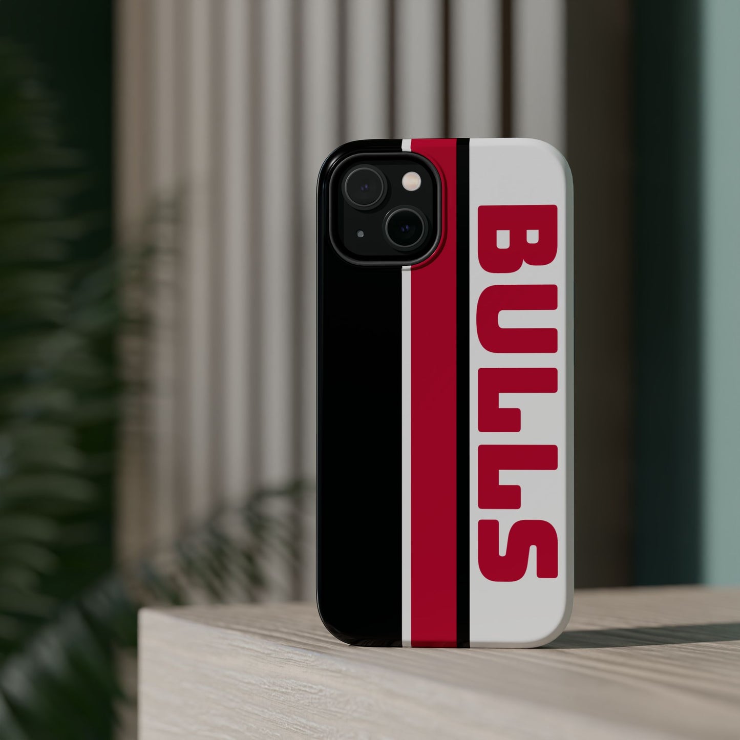 Bulls Phone Case, Magnetic Phone Case, Retro Phone Case