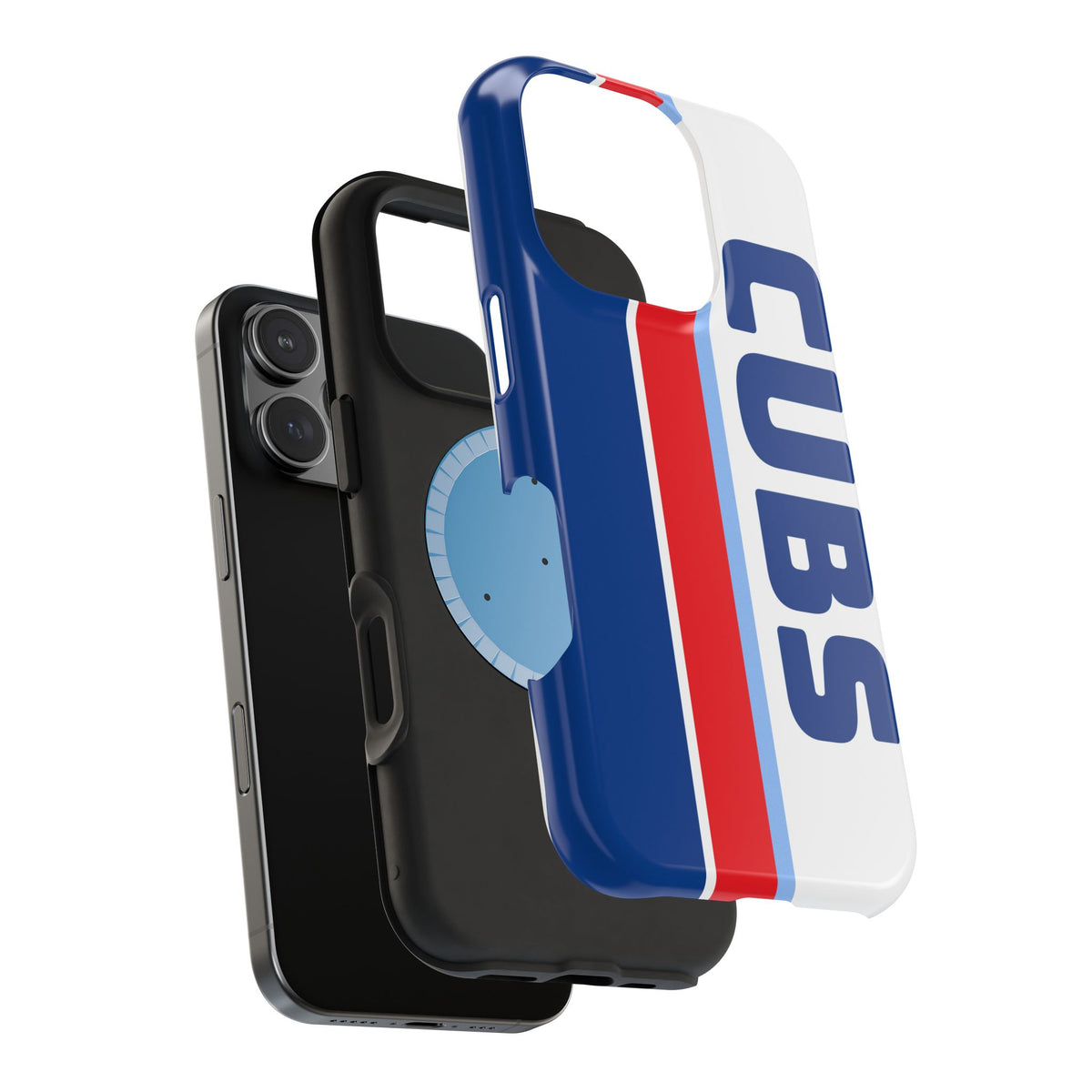 Cubs Phone Case, Magnetic Phone Case, Retro Phone Case, Baseball Case for iPhone or Samsung