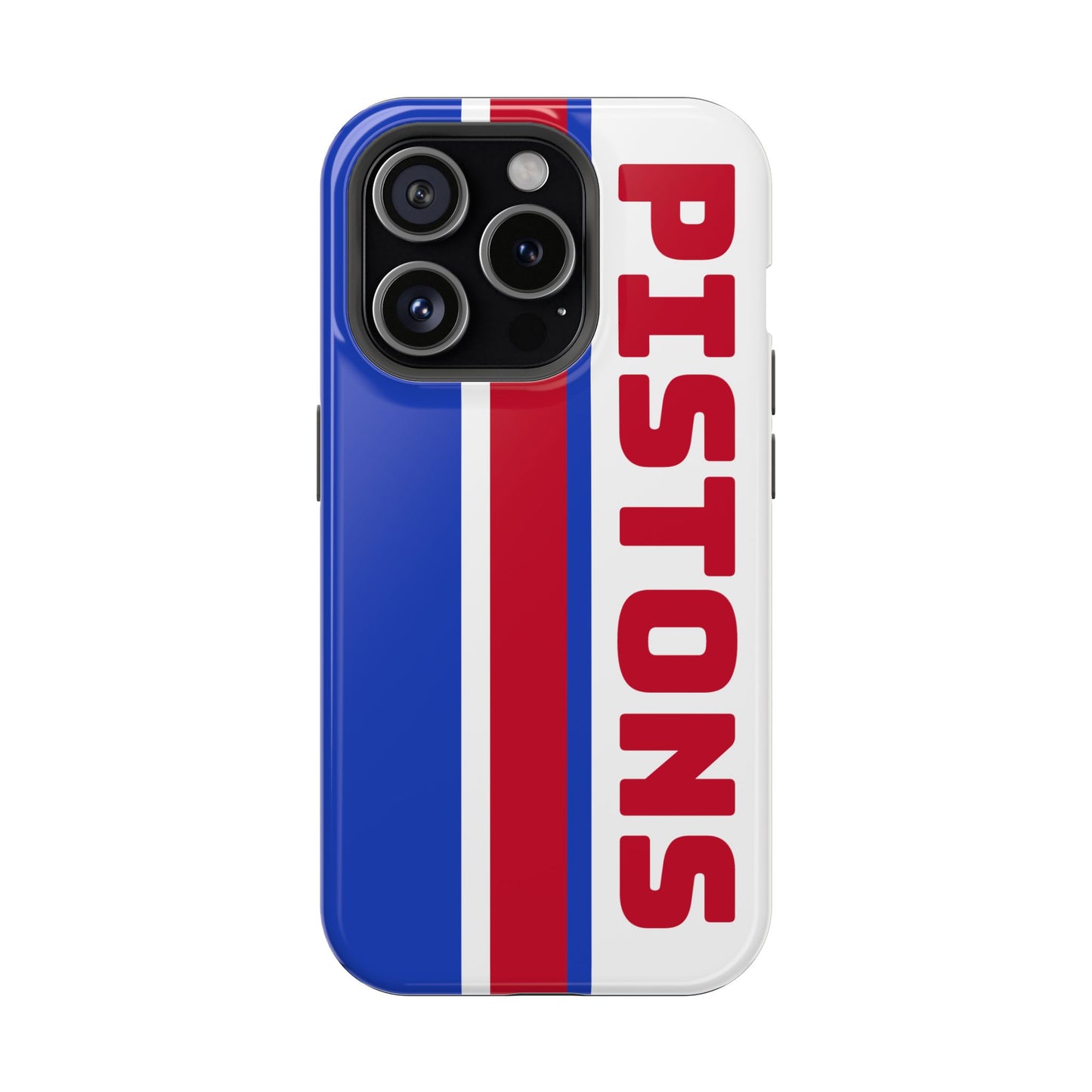 Pistons Phone Case, Magnetic Phone Case, Retro Phone Case, Basketball Gifts
