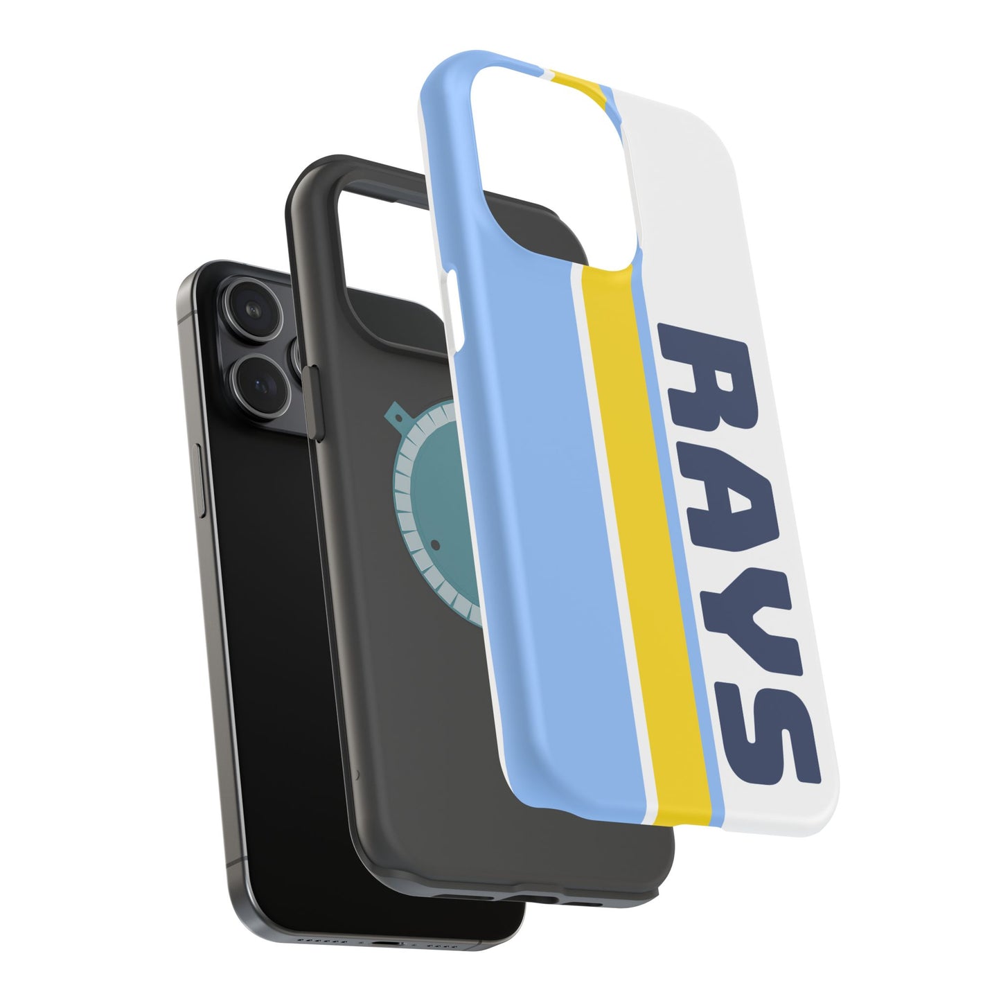 Rays Phone Case, Magnetic Phone Case, Retro Phone Case, Baseball Case for iPhone or Samsung, Rays Baseball Gifts