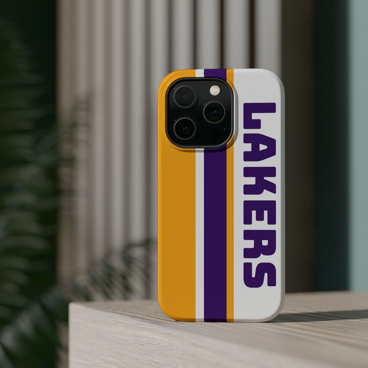 Lakers Phone Case, Magnetic Phone Case, Retro Phone Case, Basketball Gifts