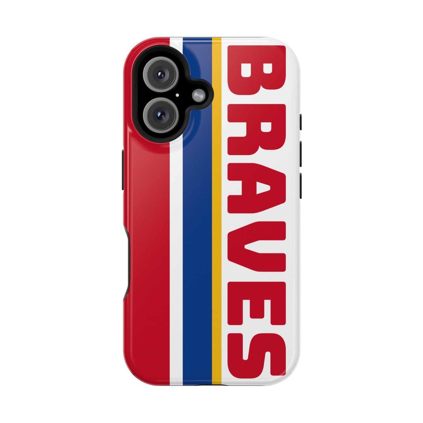 Braves Phone Case, Magnetic Phone Case, Baseball Phone Case, Retro Phone Case