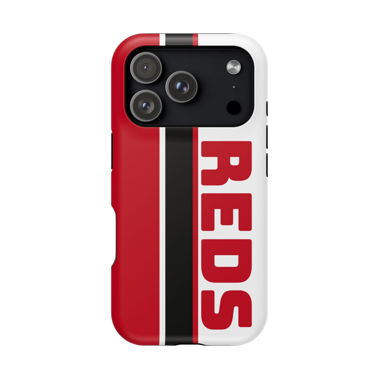 Reds Phone Case, Magnetic Phone Case, Retro Phone Case, Baseball Case for iPhone or Samsung, Reds Baseball Case