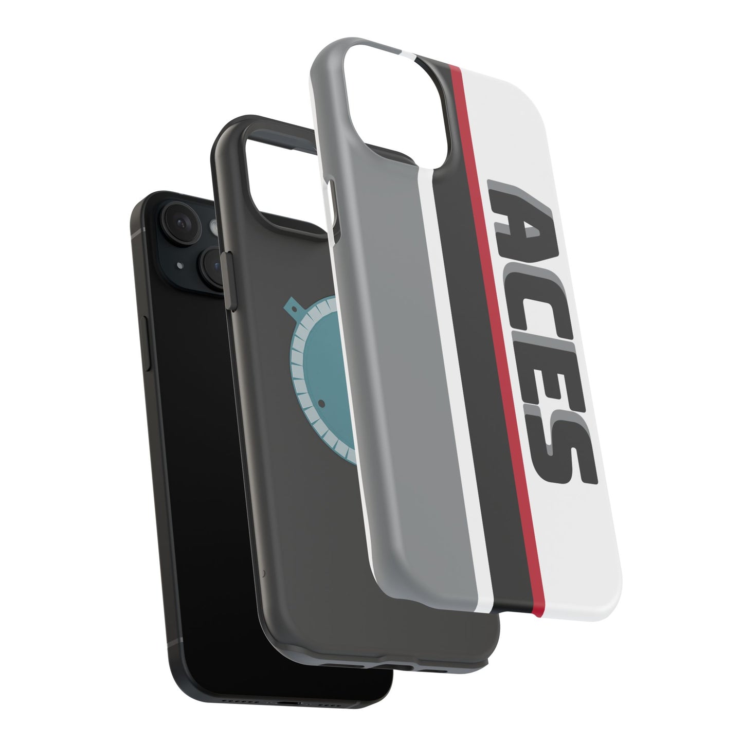 Aces Phone Case, Magnetic Phone Case, Retro Phone Case, Basketball Gifts