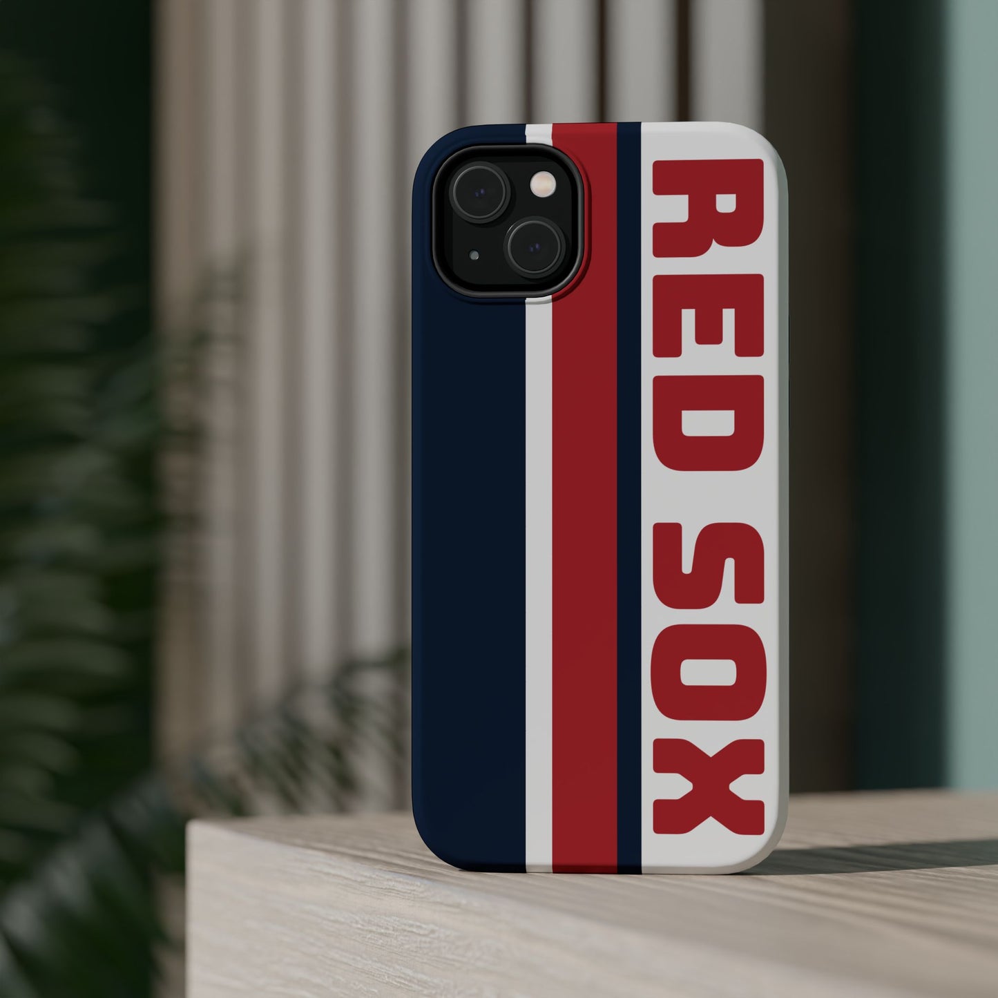 Red Sox Phone Case, Magnetic Phone Case, Retro Phone Case, Baseball Case for iPhone or Samsung