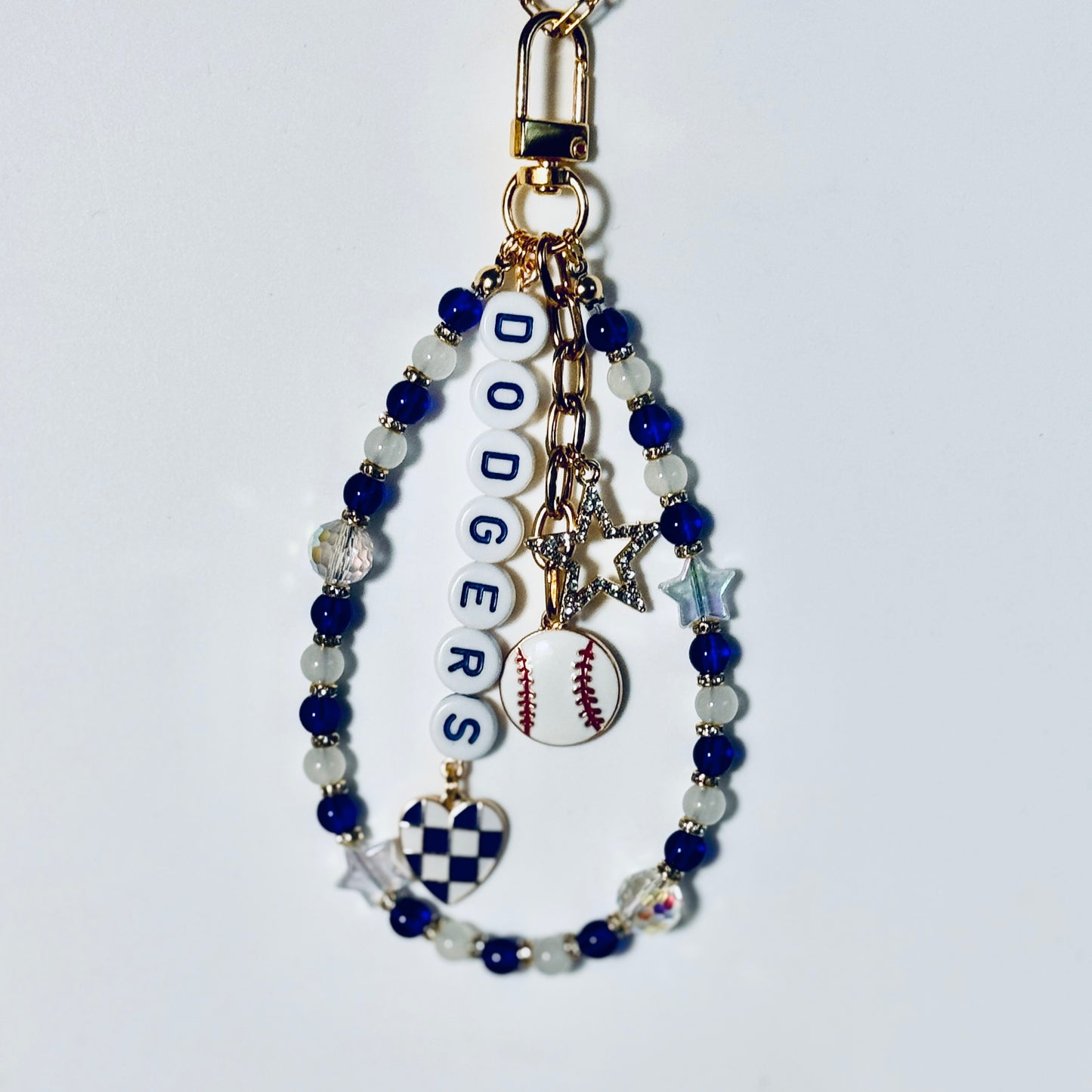 Dodgers Bag Charm, Yankees Bag Charm, Cubs Bag Charm, Red Sox Bag Charm, Mariners Bag Charm