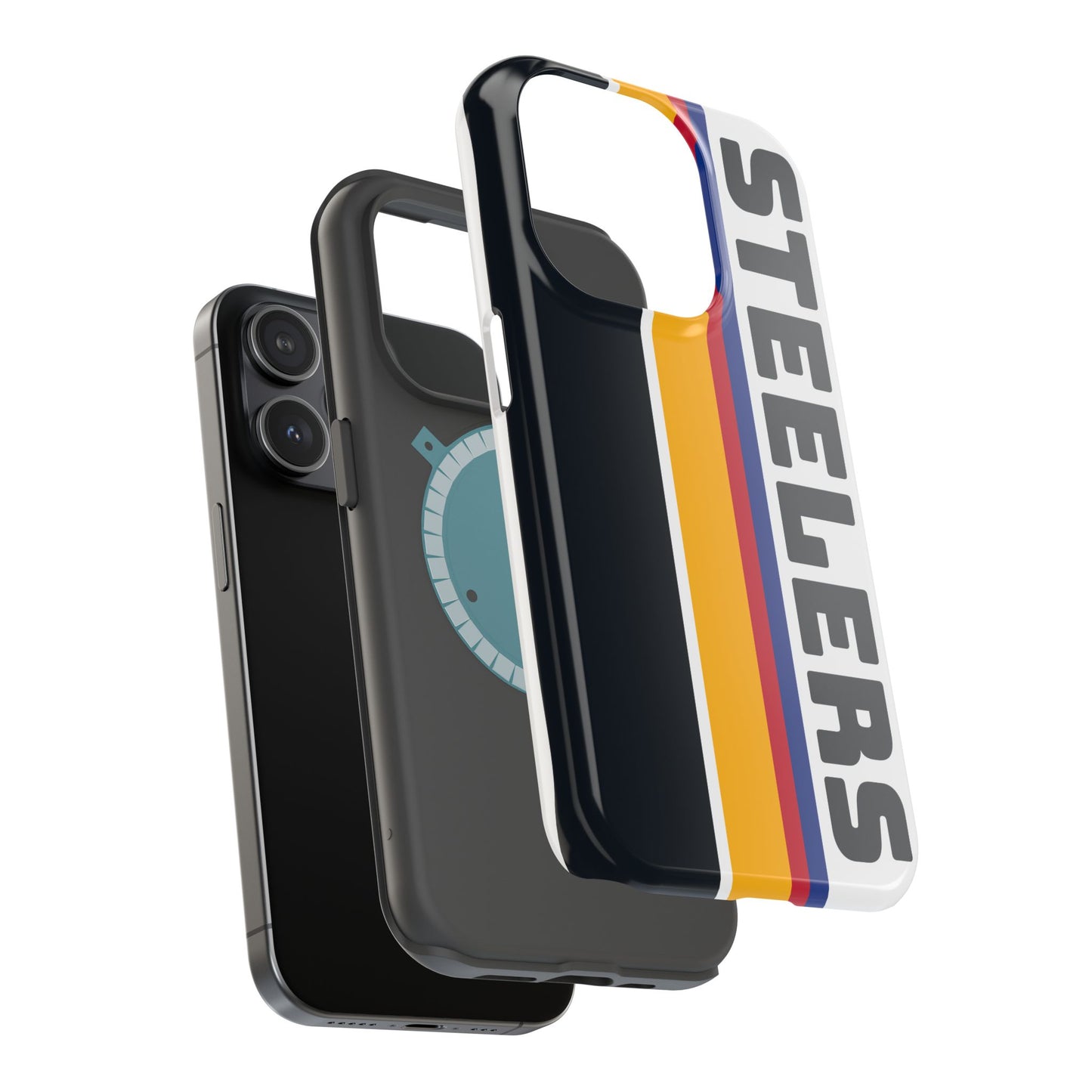 Steelers Phone Case, Magnetic Phone Case, Retro Phone Case, Football Gifts